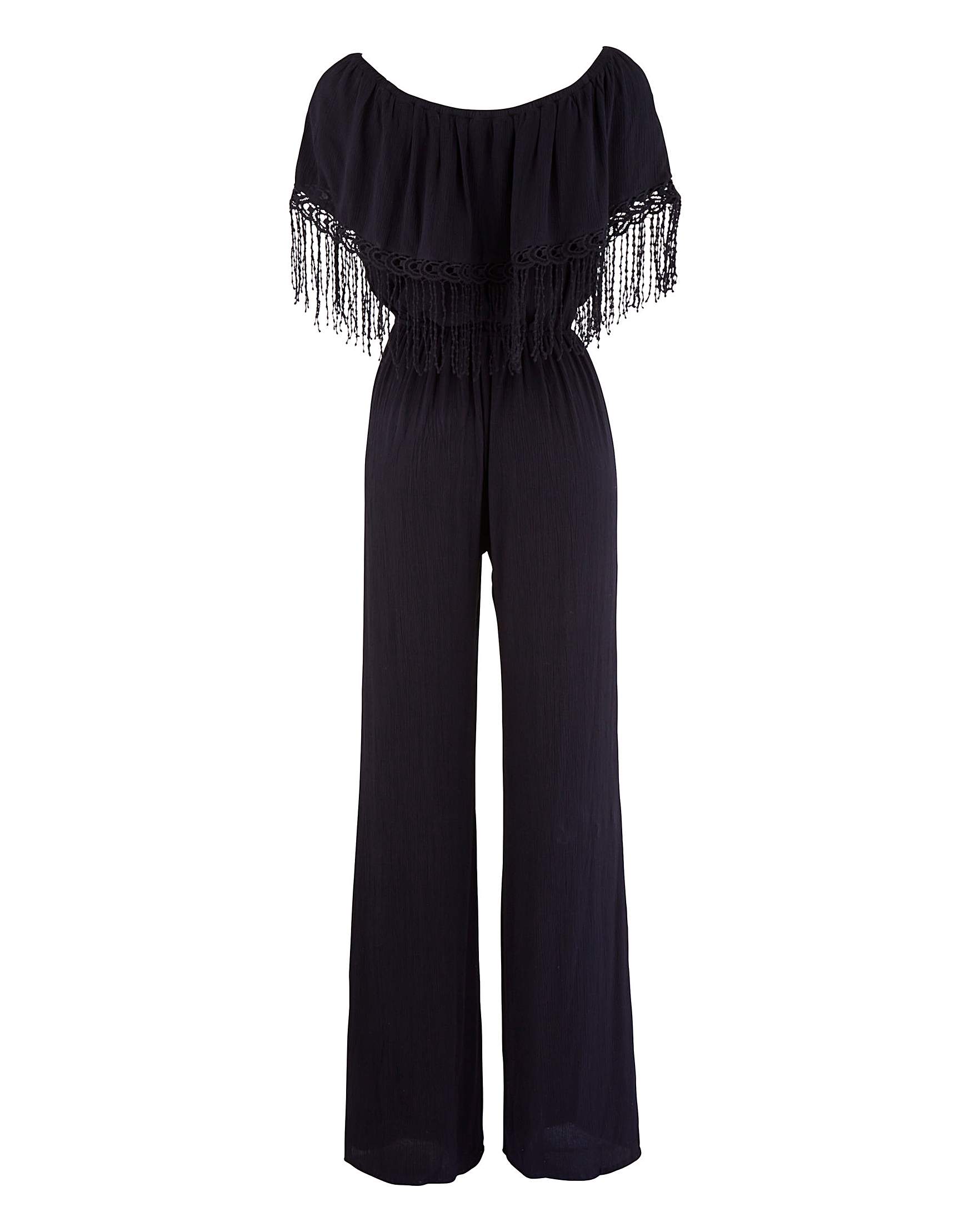 tassel detail jumpsuit