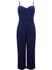 QUIZ NAVY Strappy Culotte Jumpsuit - Size 6 to 16 QUIZ NAVY Strappy Culotte Jumpsuit - Size 6 to 16