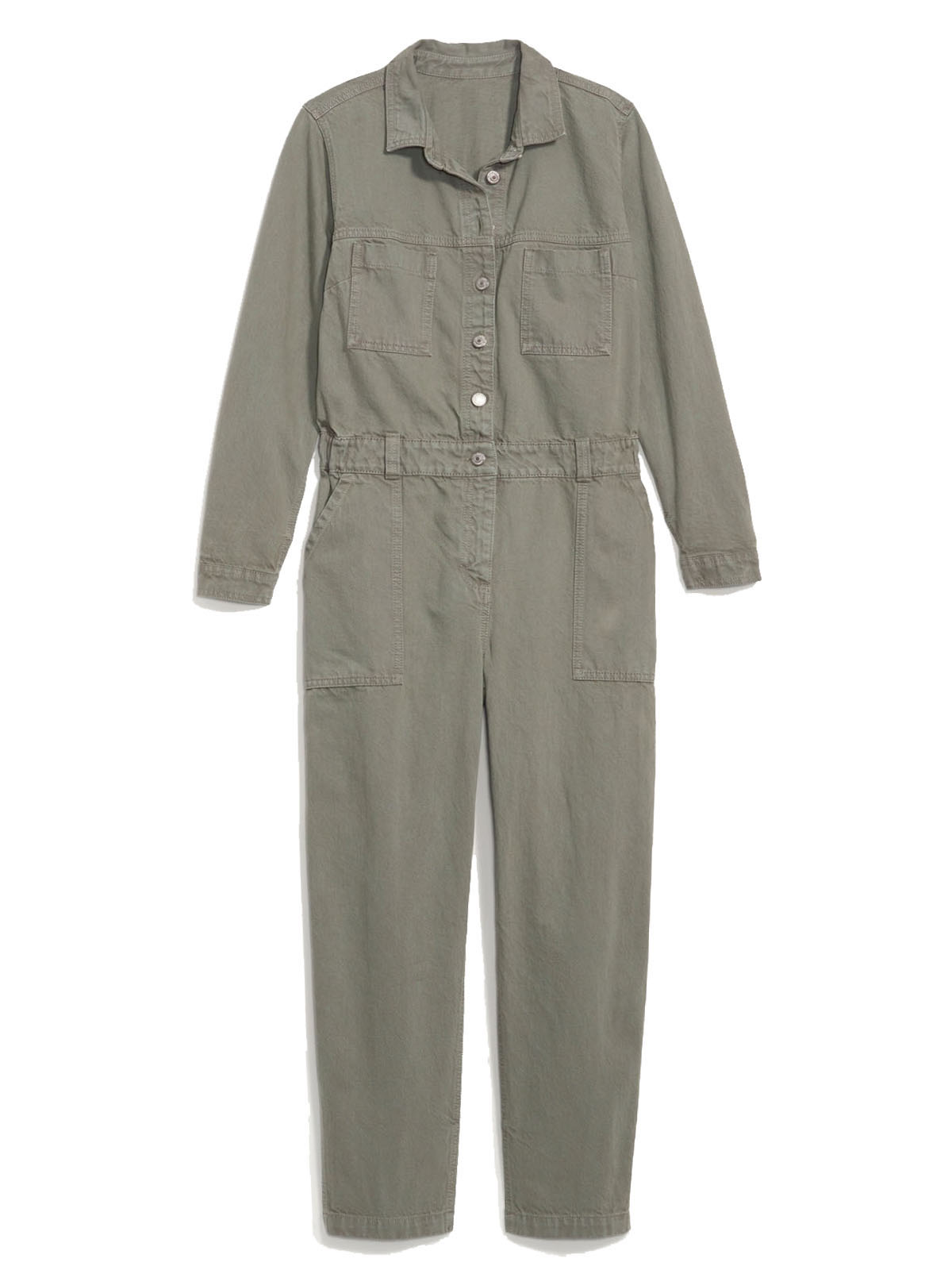 Denim utility boiler fashion suit