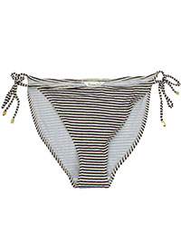 CREAM Striped Tie Side Bikini Bottoms - Size 14 to 18