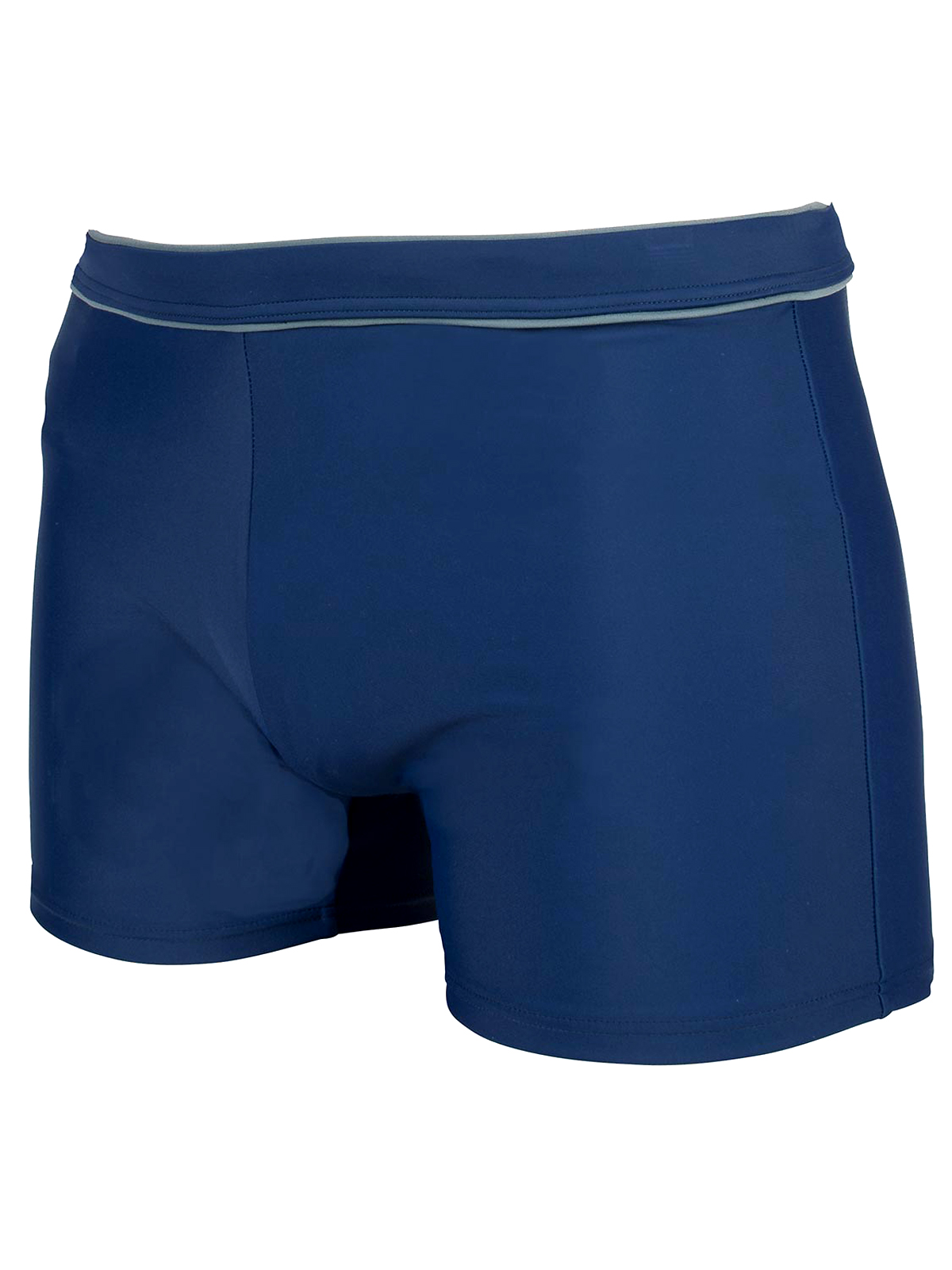 Naturana Naturana NAVY Contrast Piping Swimming Shorts Size Medium