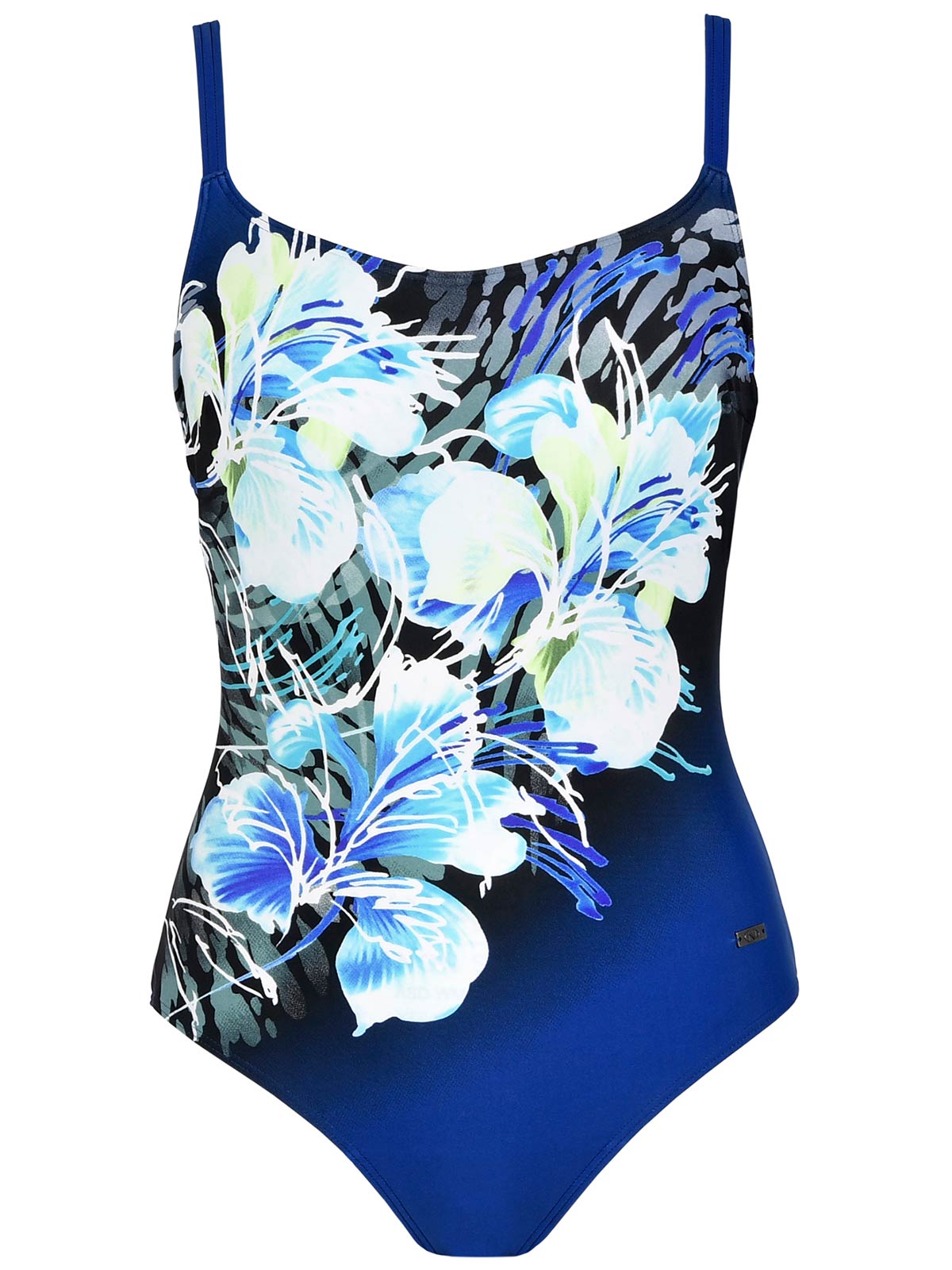 Naturana - - Naturana MARINE Floral Print Wired Swimsuit - Size 10 B/32