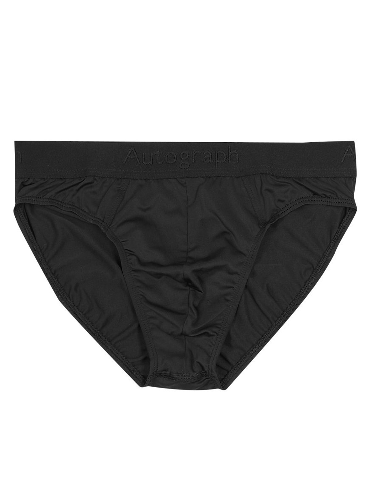 marks-and-spencer-m-5-black-mens-micro-skin-briefs-size-small-to