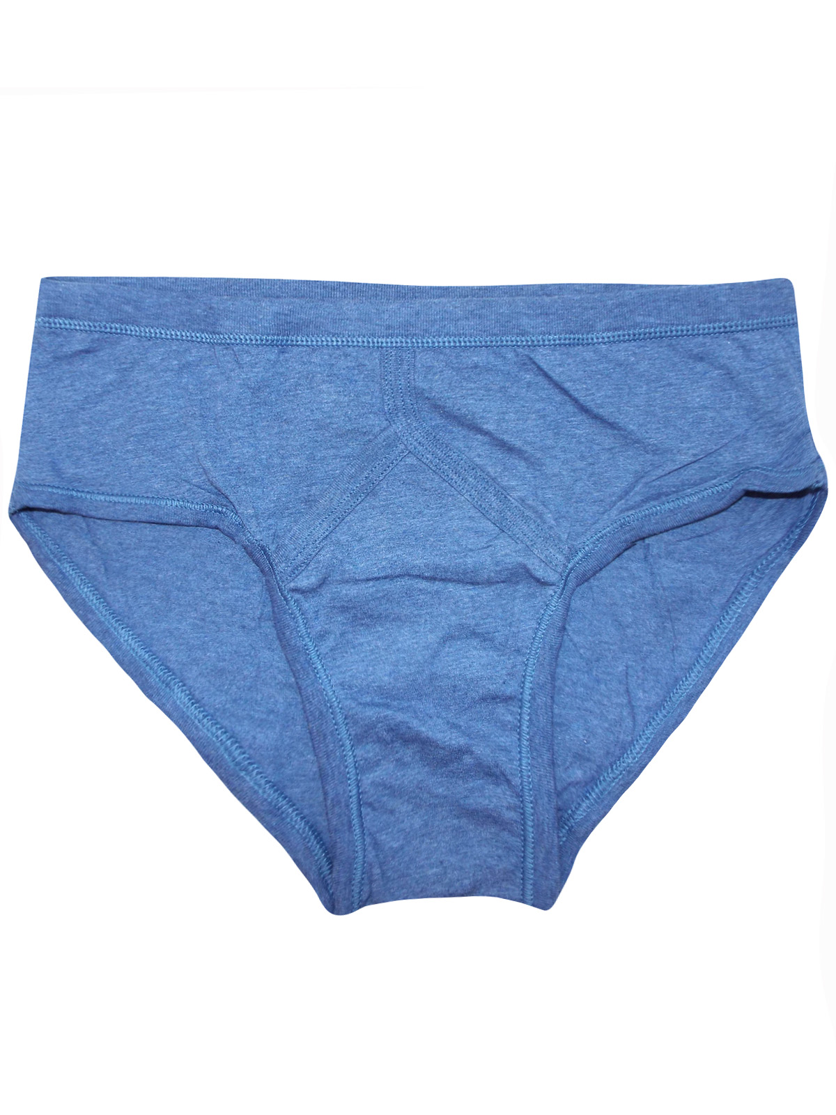 Marks and Spencer - - M&5 BLUE Mens Pure Cotton Classic Briefs - Size