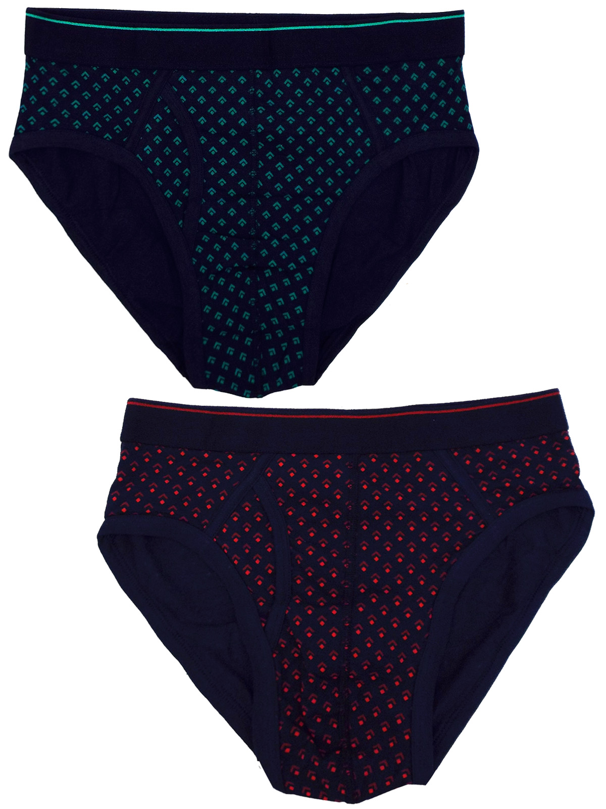 Marks and Spencer M&5 ASSORTED Mens Cotton Rich Geometric Print