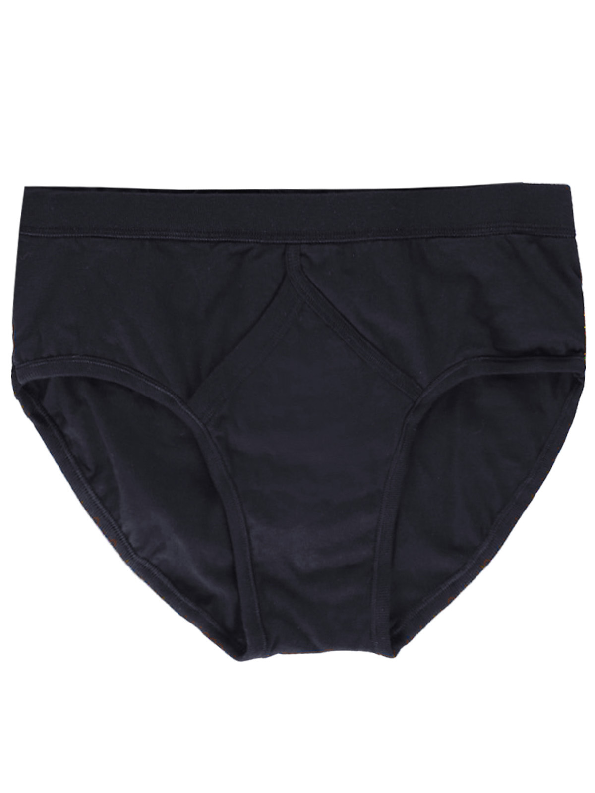 Marks and Spencer - - M&5 BLACK Mens Pure Cotton StayNew Briefs - Size ...