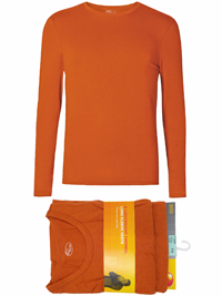 M&5 Mens ORANGE 2-Pack Cotton Rich HEATGEN Thermal Vests - Size XLarge M&5 Mens ORANGE 2-Pack Cotton Rich HEATGEN Thermal Vests - Size XLarge