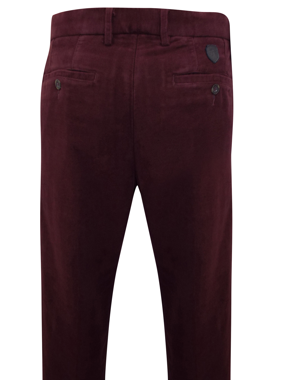 Marks and Spencer M&5 KHAKI Pure Cotton Moleskin Trousers Waist