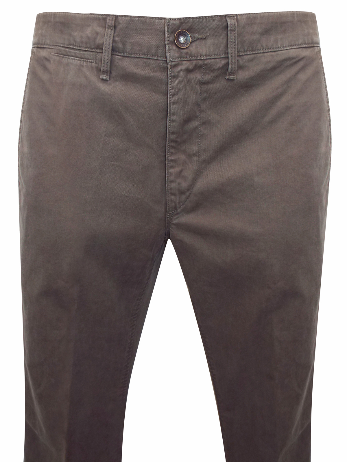 Marks and Spencer - - M&5 TOBACCO Pure Cotton Straight Leg Trousers ...