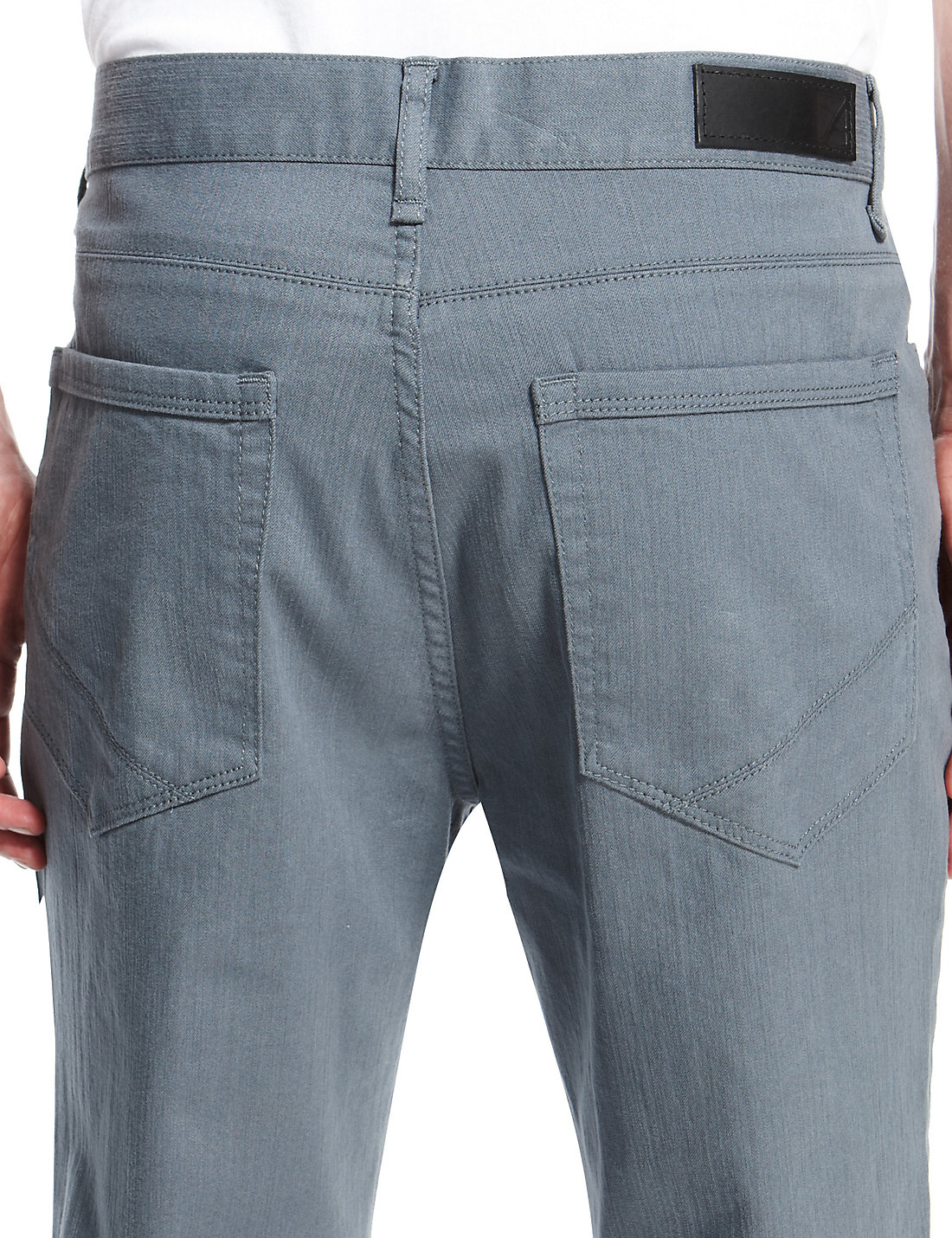 4utograph PETROL Slim Fit Denim Jeans - Waist Size 32 to 42 (Length ...
