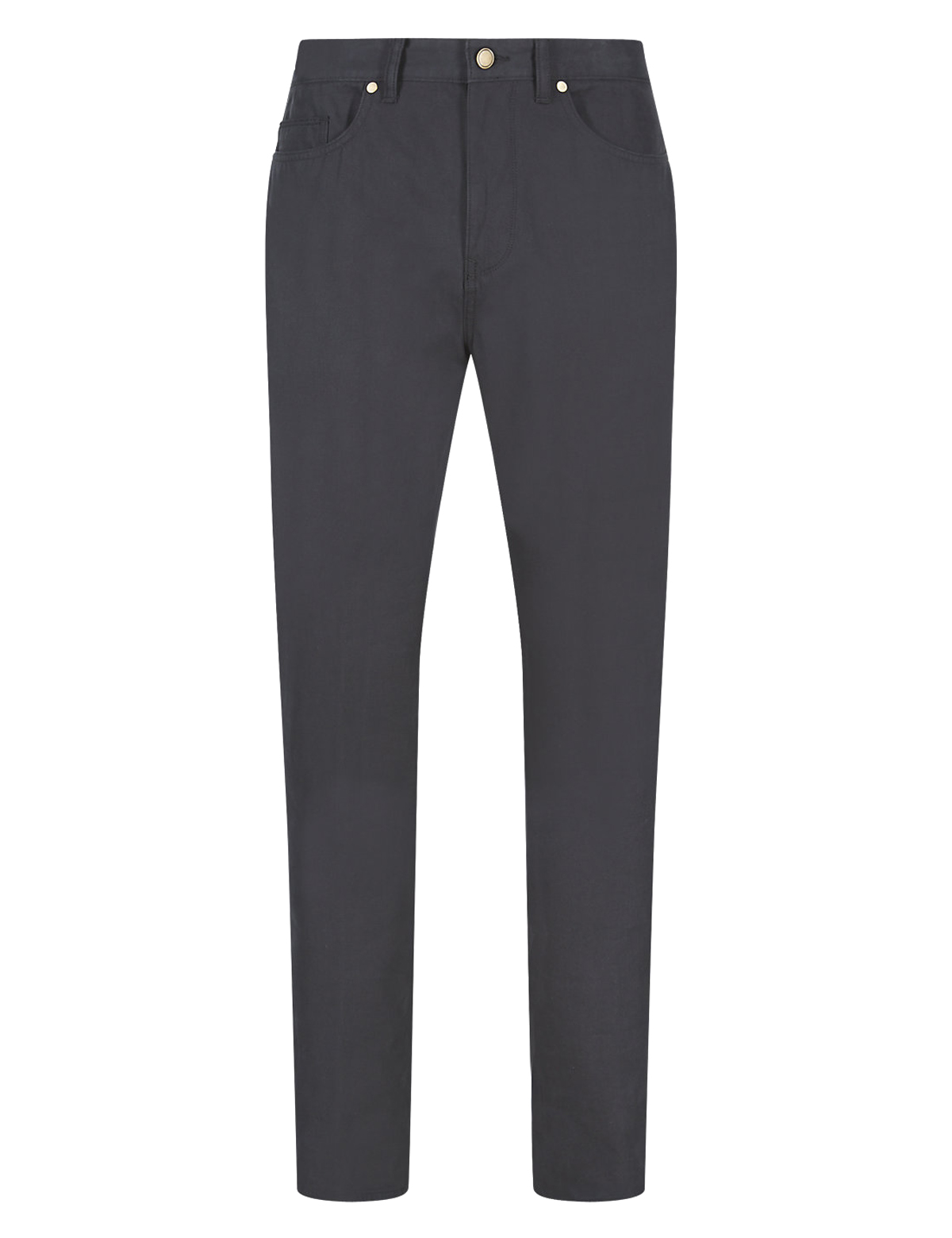 Marks and Spencer - - M&5 BLACK Cotton Rich Supersoft Tapered Leg ...