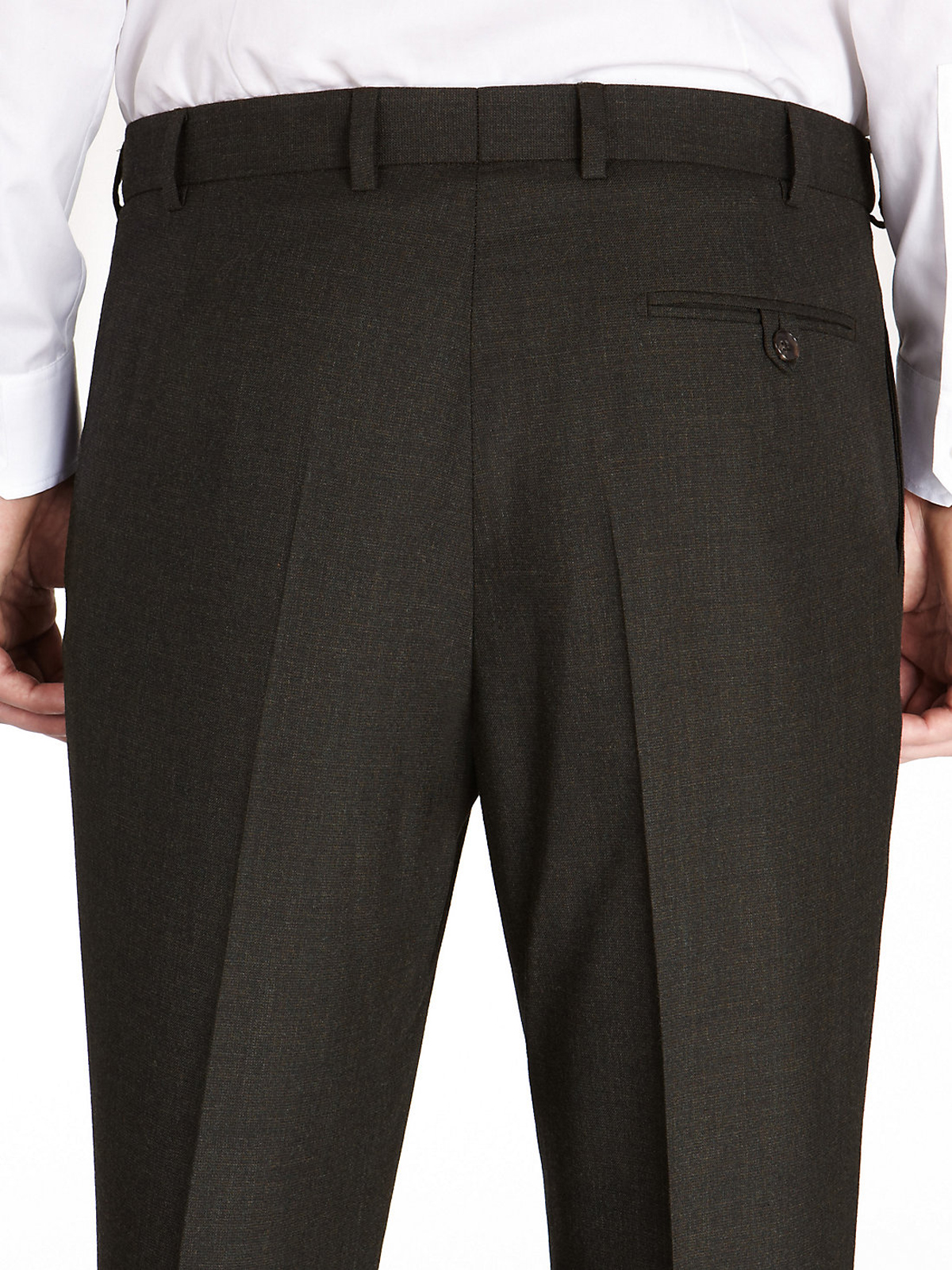 Marks and Spencer M&5 GREEN Supercrease Active Waistband Single