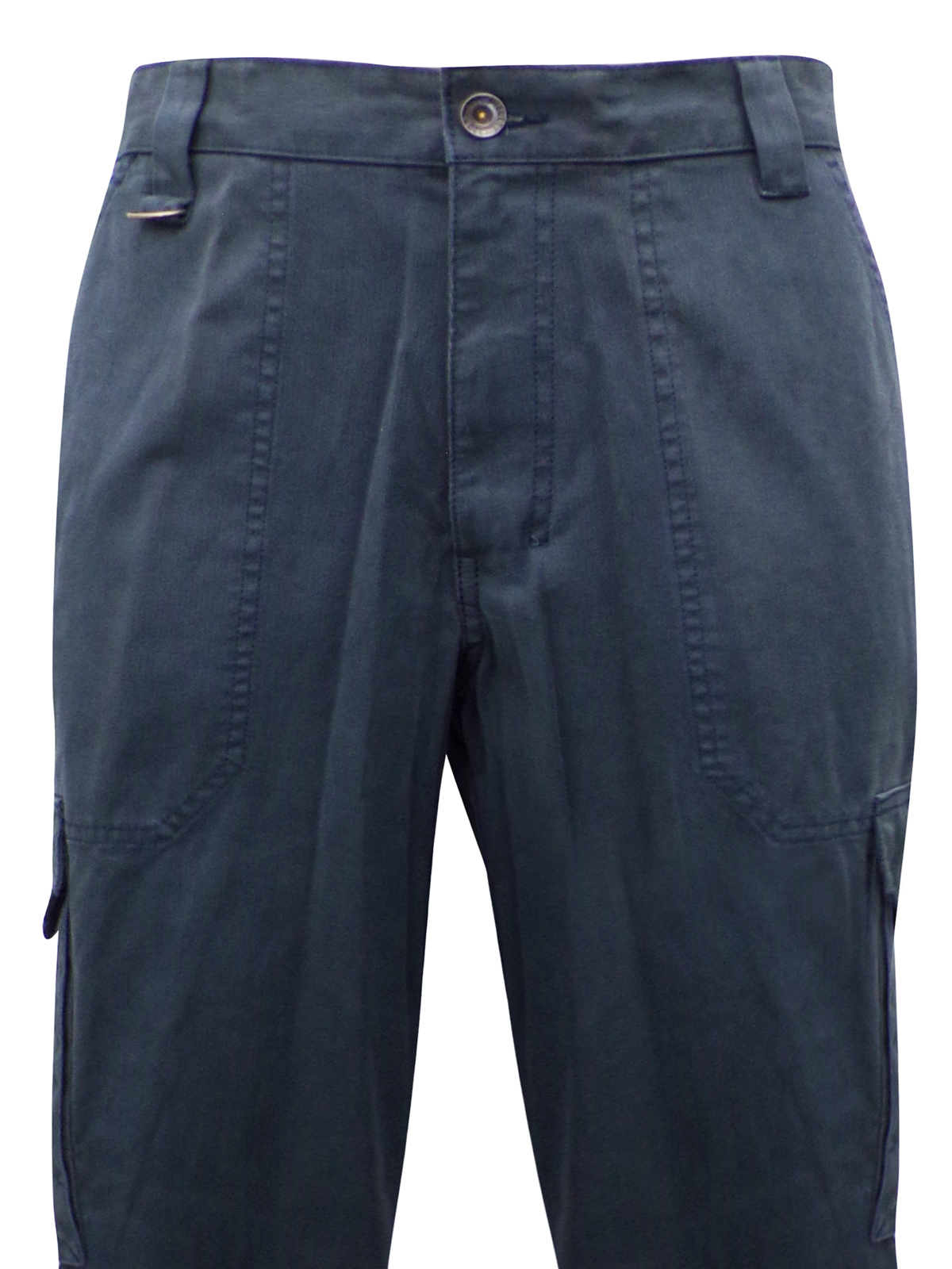 Marks and Spencer - - M&5 SMOKEY-BLUE Pure Cotton Utility Cargo ...