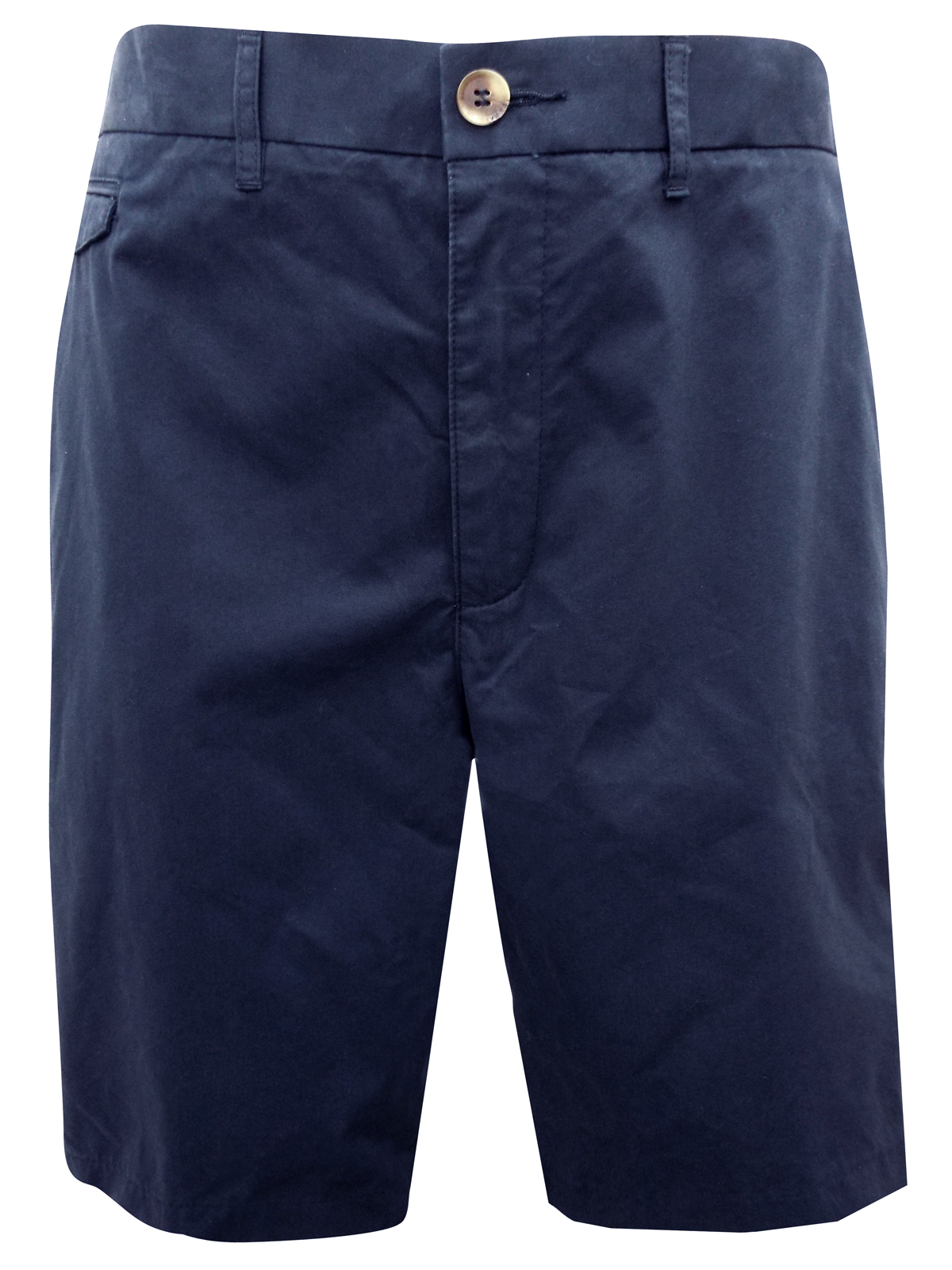 Marks and Spencer - - M&5 NAVY Pure Cotton Cargo Shorts - Waist Size 38 ...