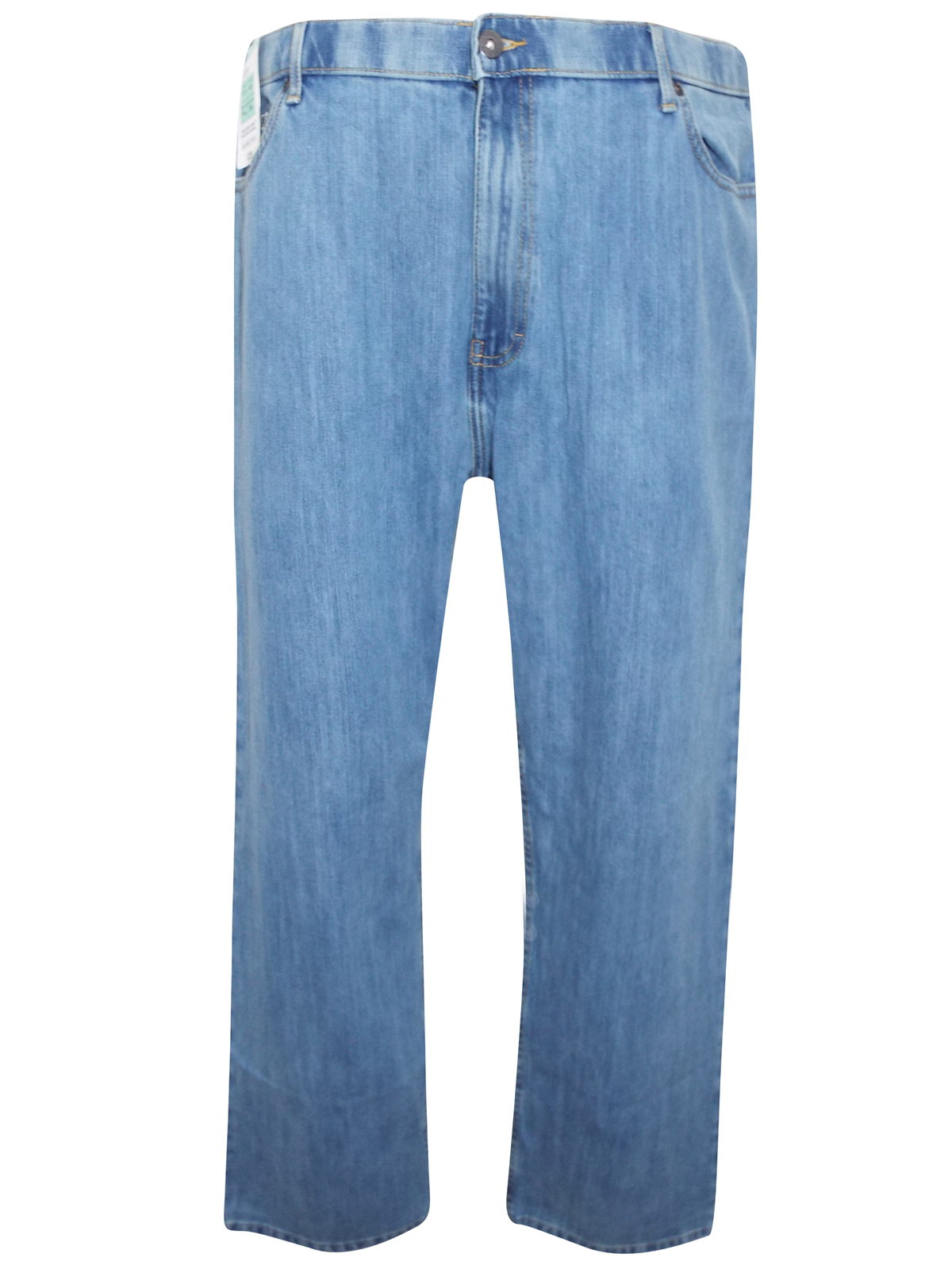 Marks and Spencer - - M&5 LIGHT-BLUE Regular Fit Stretch Jeans with ...