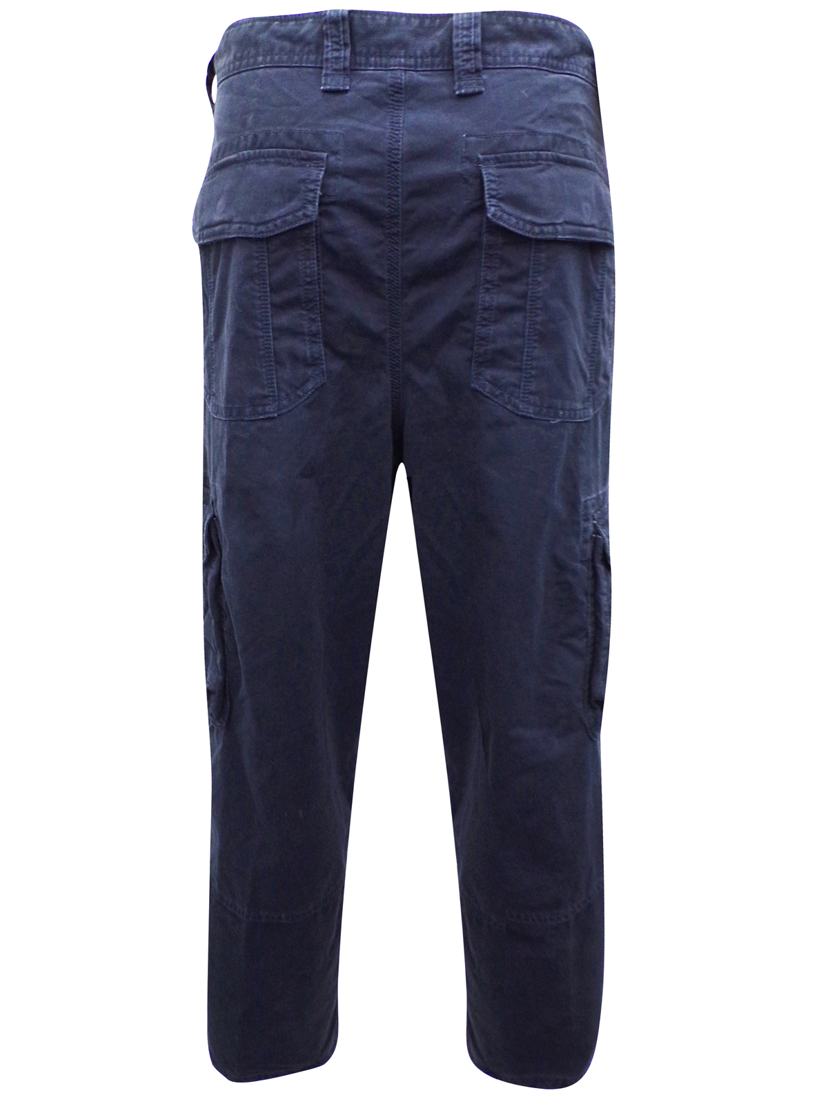 Marks and Spencer - - M&5 N0rth C0ast NAVY Pure Cotton Cargo Trousers ...