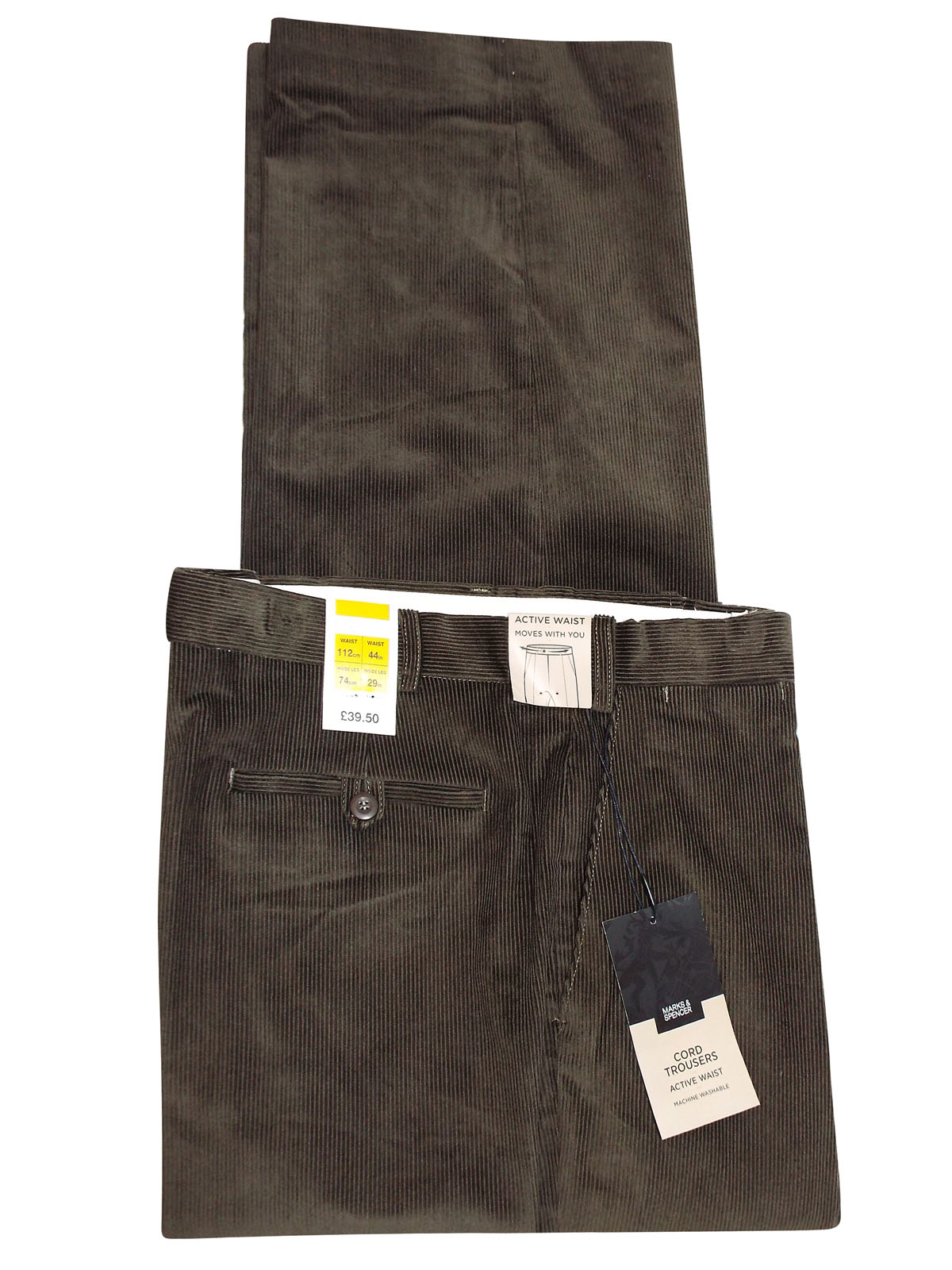 Marks and Spencer - - M&5 MOLE Cotton Rich Activewaist Corduroy ...
