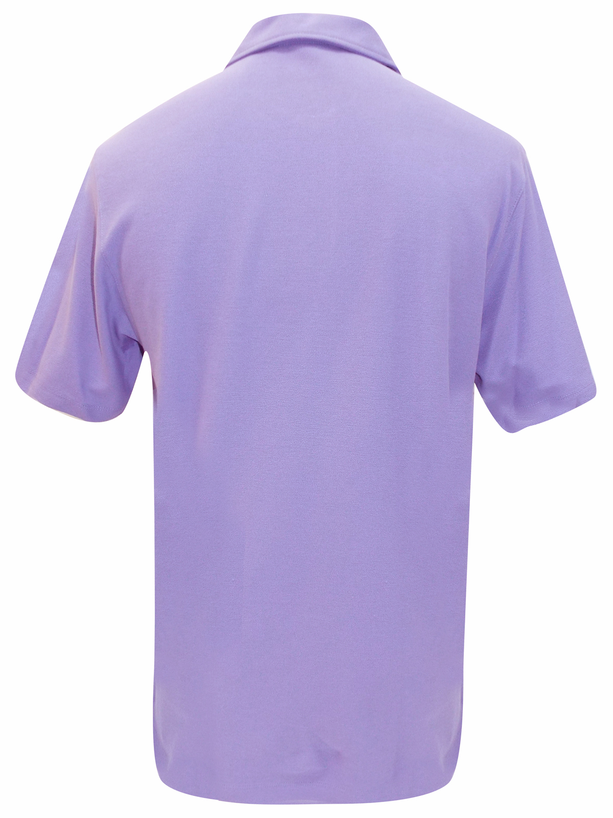 Marks and Spencer - - M&5 LILAC Pure Cotton Polo Shirt - Size Medium to ...