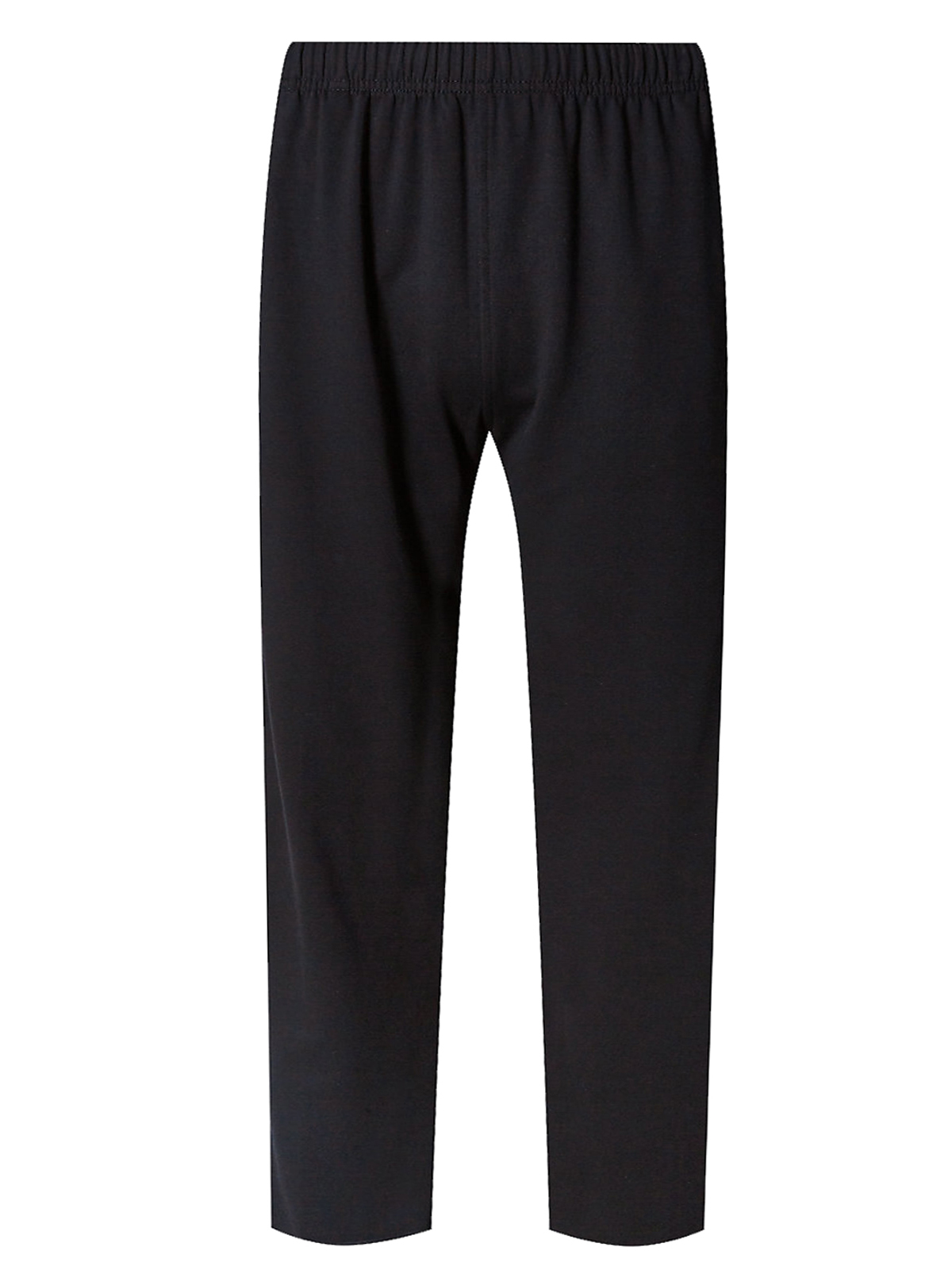 Marks and Spencer - - M&5 BLACK Cotton Rich Joggers - Waist Size 30-32 ...