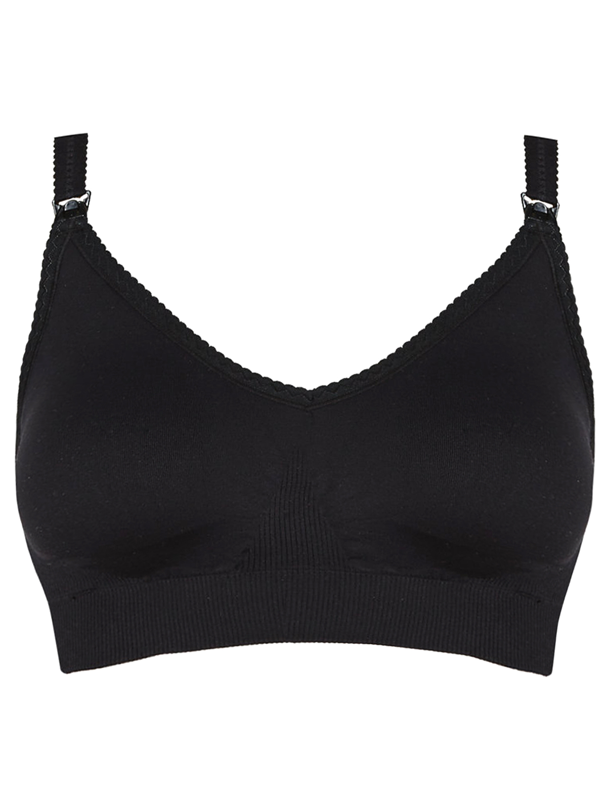 Marks and Spencer - - M&5 BLACK Maternity Seamfree Padded Full Cup Bra ...