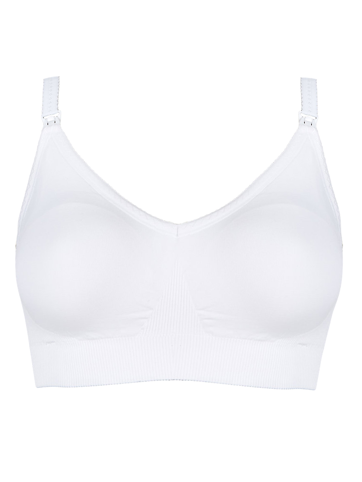 Marks and Spencer - - M&5 WHITE Maternity Seamfree Padded Full Cup Bra ...