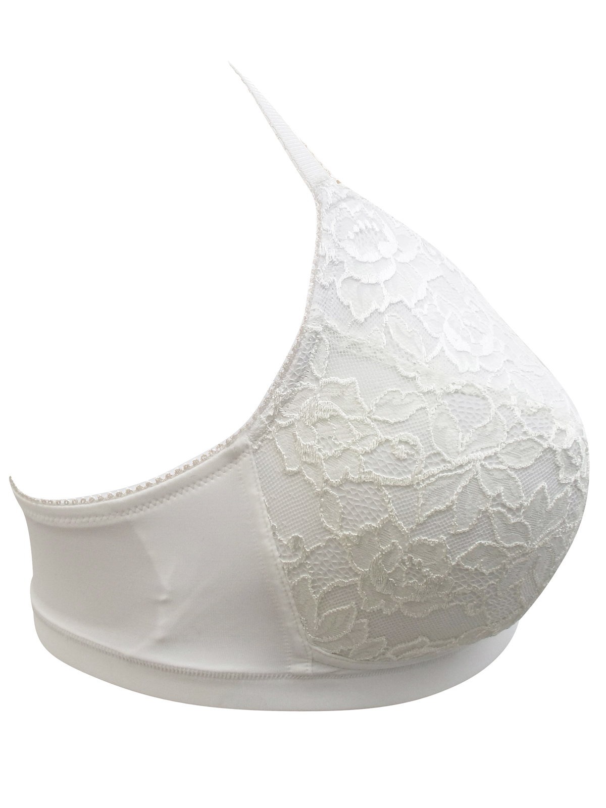 Marks and Spencer M&5 WHITE Post Surgery Lace Total Support Non