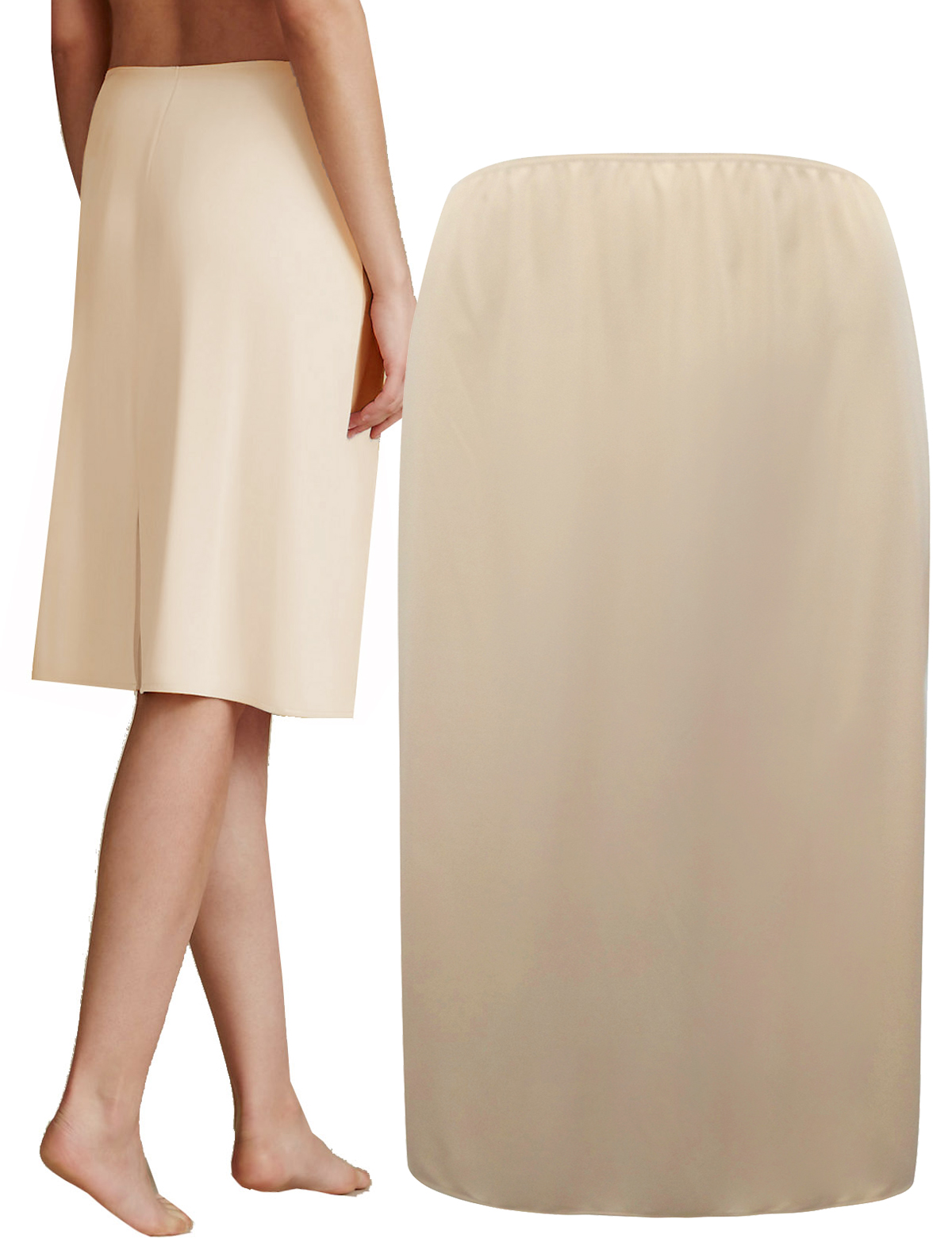 long length waist slips