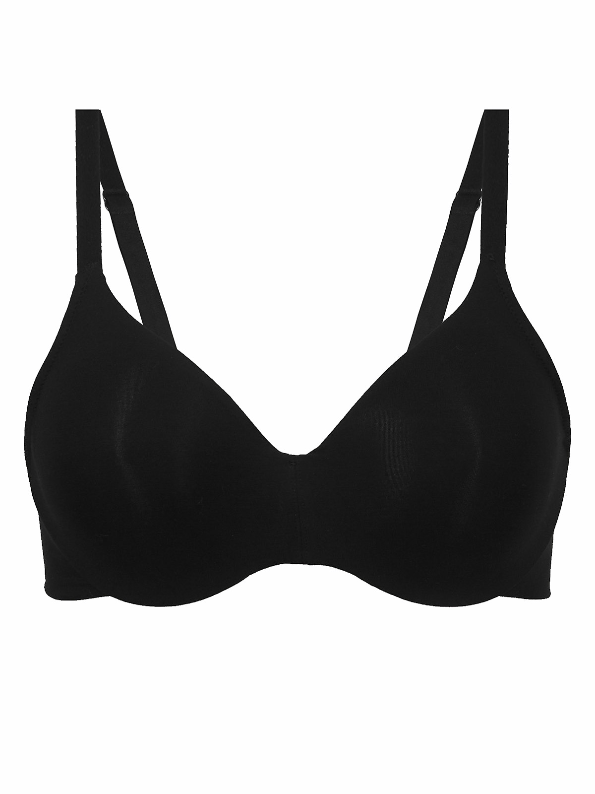 Marks And Spencer - - M&5 BLACK Flexifit Smoothing Underwired Full Cup ...