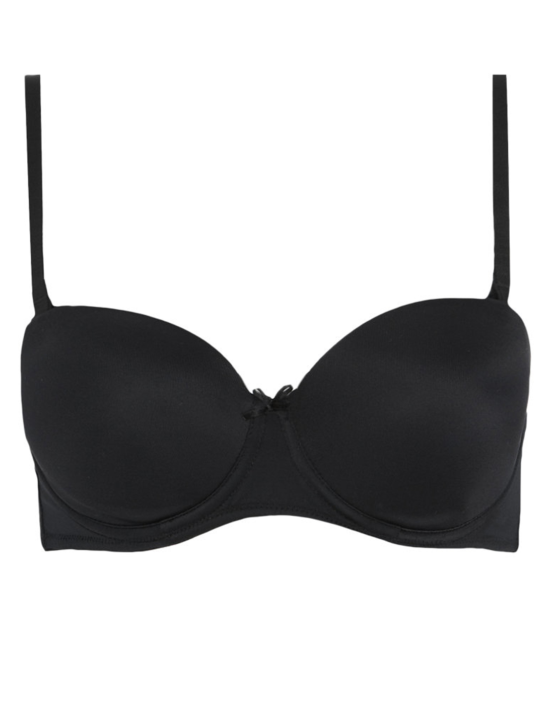 Marks and Spencer - - M&5 BLACK Padded Wired Multiway Bra - Size 36 to ...