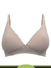 BEIGE Cotton Lounge T-Shirt Bra - Size 32 to 42 (B-D-E)