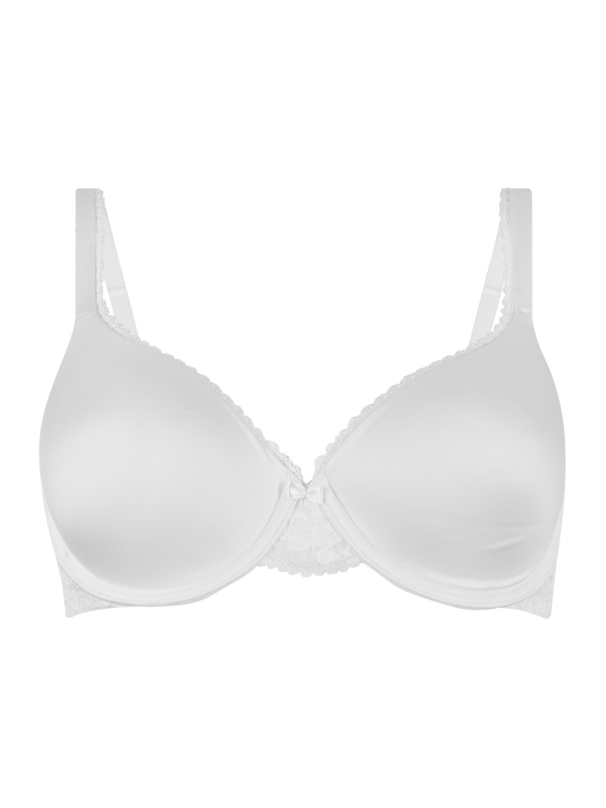 Marks and Spencer - - M&5 WHITE Perfect Fit Padded Full Cup T-Shirt Bra ...