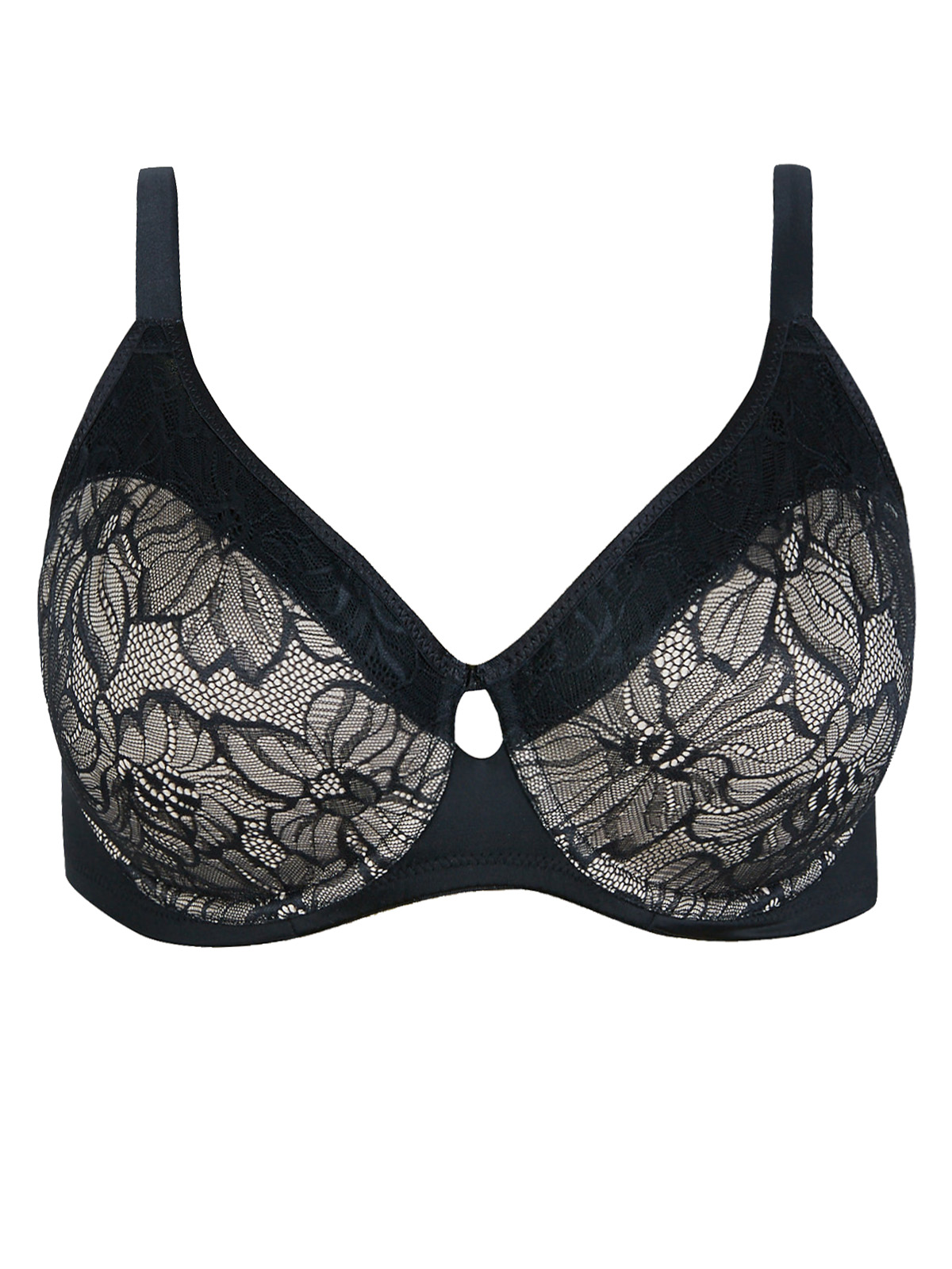 Marks and Spencer - - M&5 BLACK Youthful Lift Lace Non-Padded Full Cup