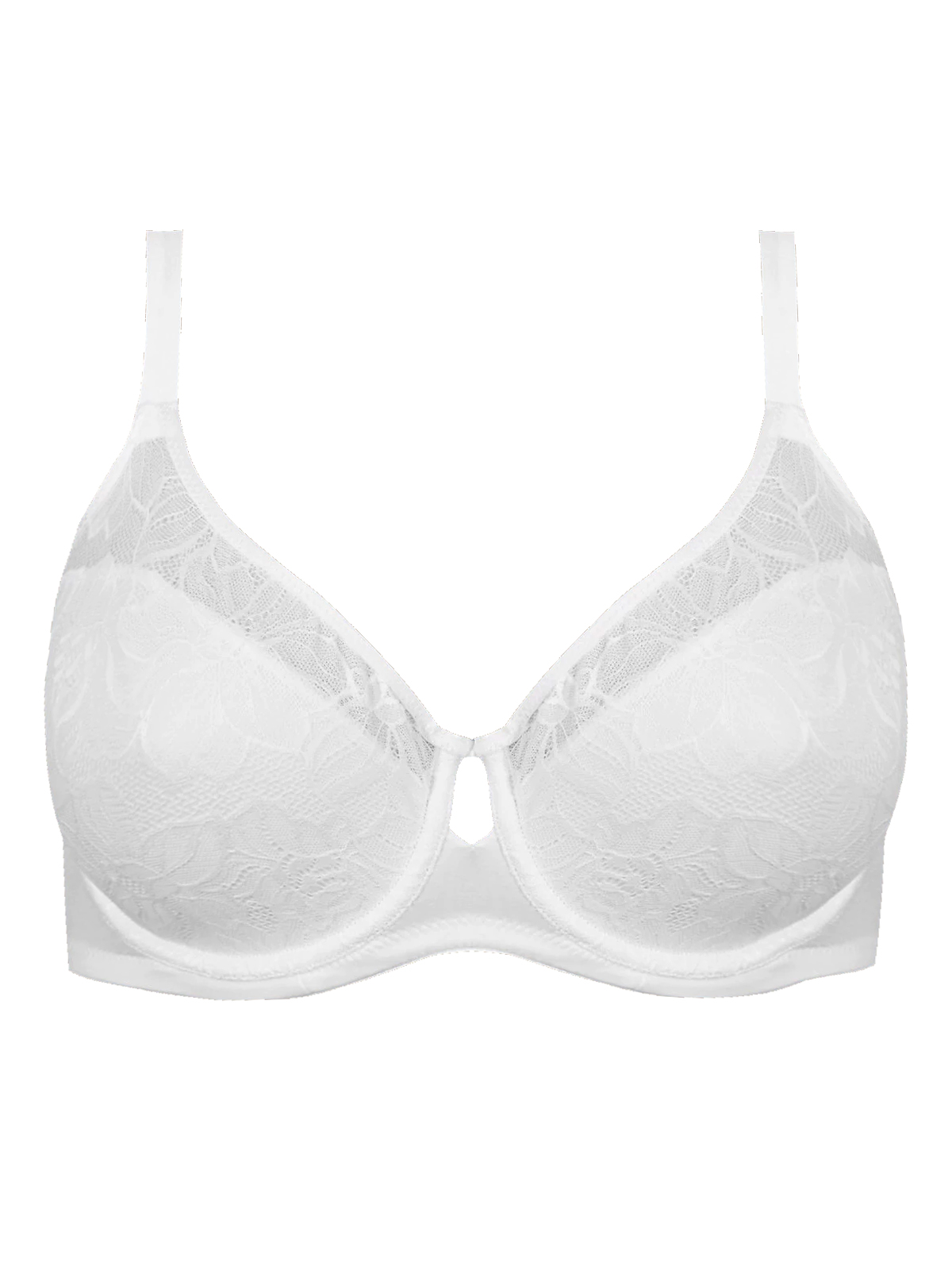 Marks And Spencer Mand5 White Youthful Lift Lace Non Padded Full Cup