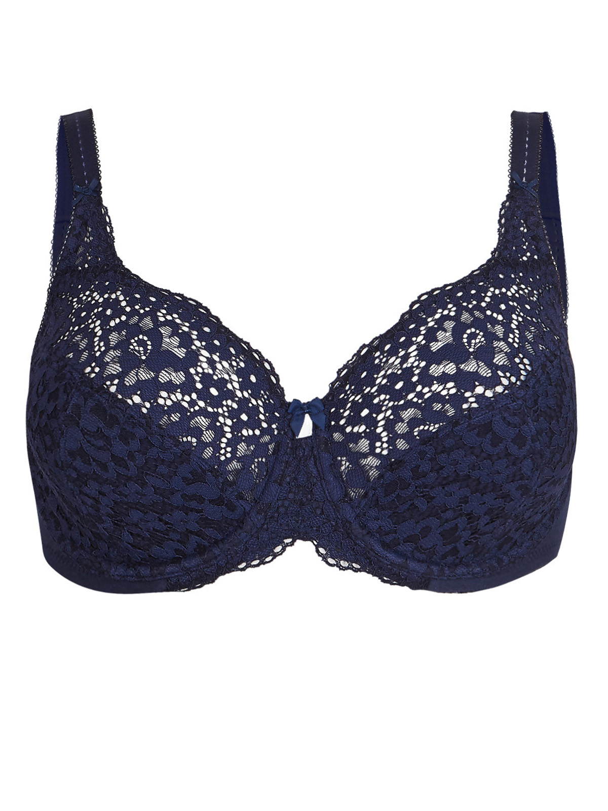 Marks and Spencer - - M&5 INDIGO Vintage Lace Non-Padded Full Cup Bra ...