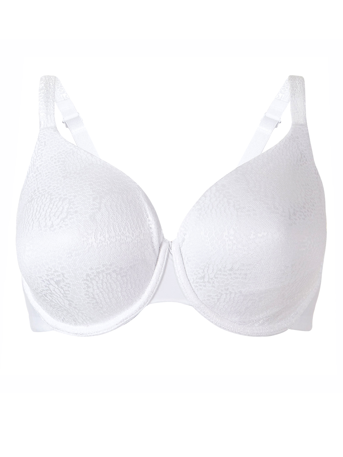 Marks and Spencer - - M&5 WHITE Smoothing Jacquard Full Cup Bra - Cup ...