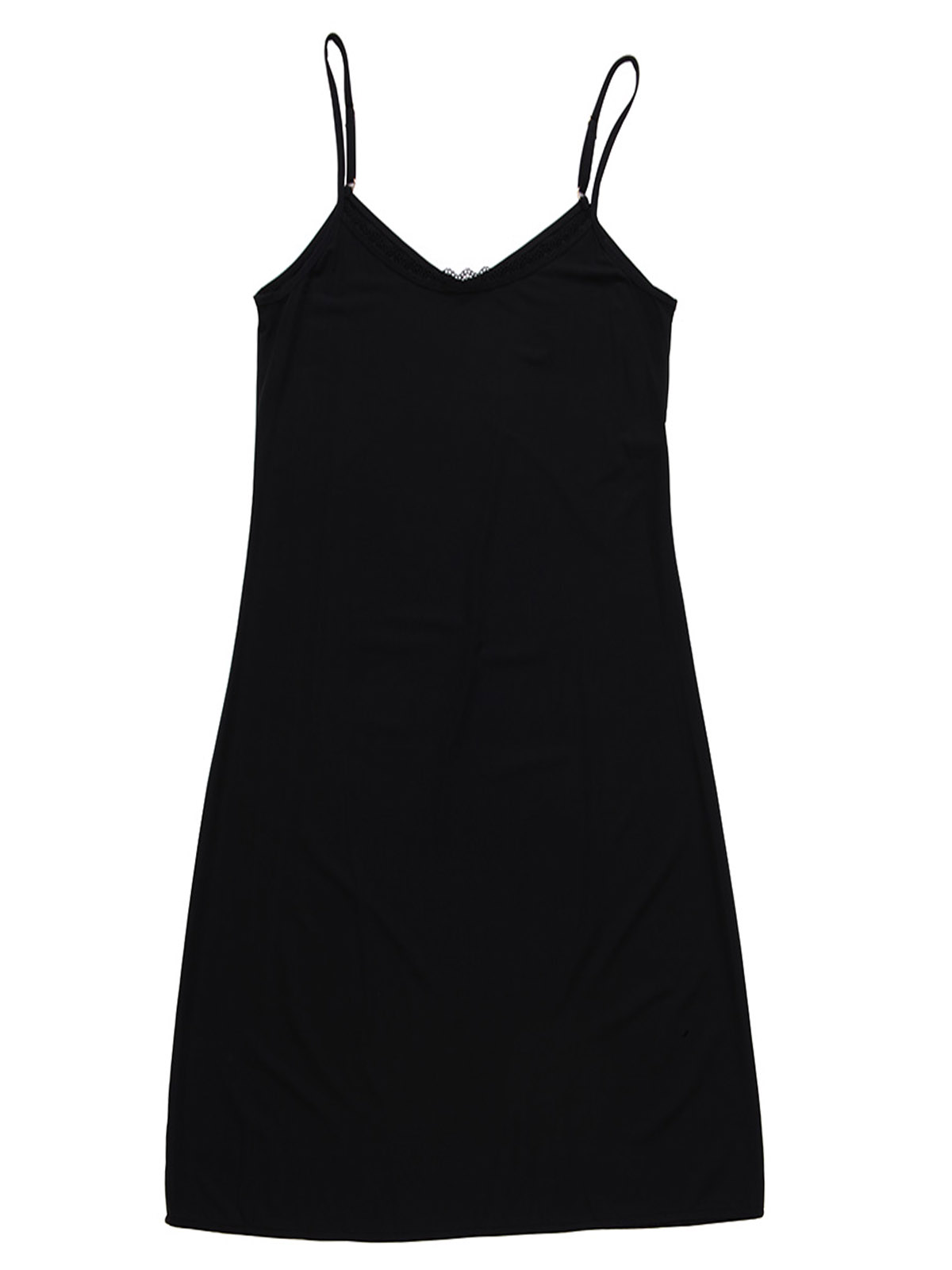 Marks and Spencer M&5 BLACK Cool Comfort Reversible Long Full Slip Size 10 to 22 (Lengths
