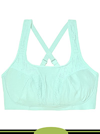 LIGHT-JADE High Impact Non-Wired Sports Bra - Size 32 to 42 (A-B-C-D-DD-E-F-G-GG-H)