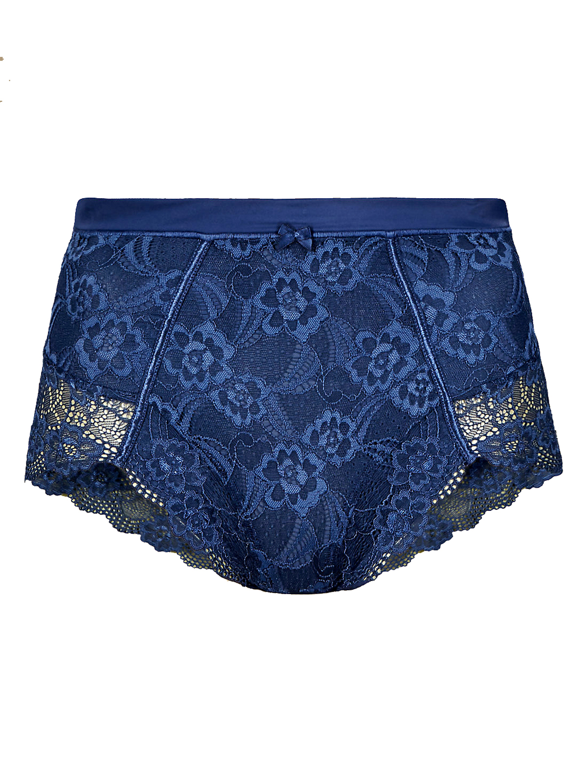 Marks and Spencer M&5 MIDNIGHTNAVY Firm Control Floral Lace Full