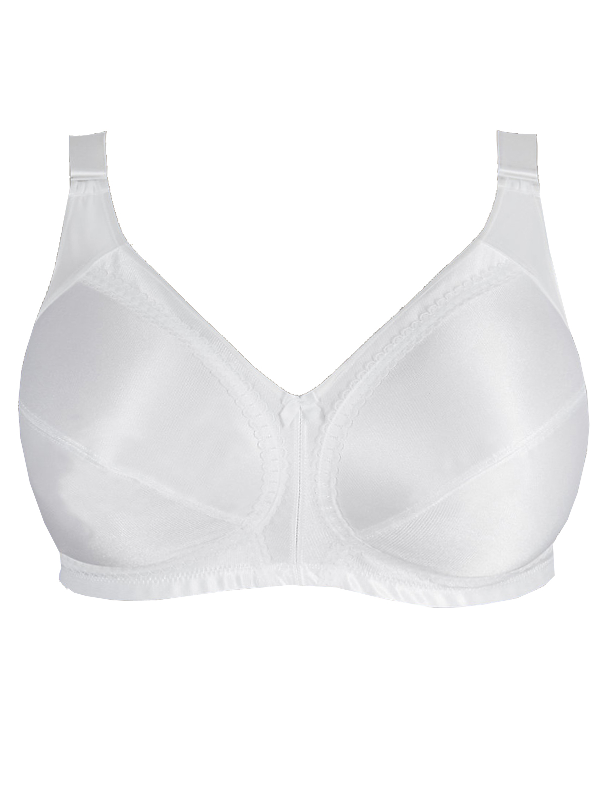 Marks and Spencer M&5 WHITE Total Support NonWired Full Cup Bra