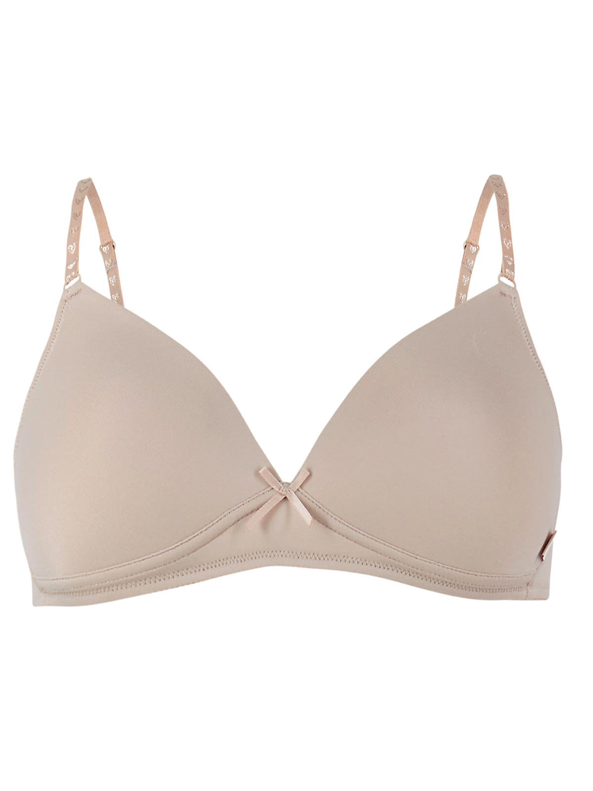 Marks and Spencer - - M&5 BEIGE Moulded Non-Wired First Bra - Size 30 ...