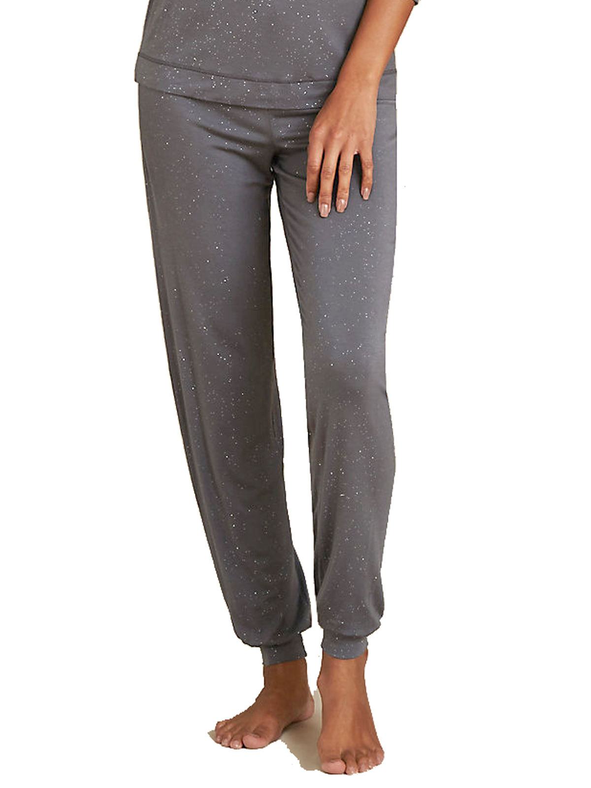 ladies cuffed bottom pyjamas