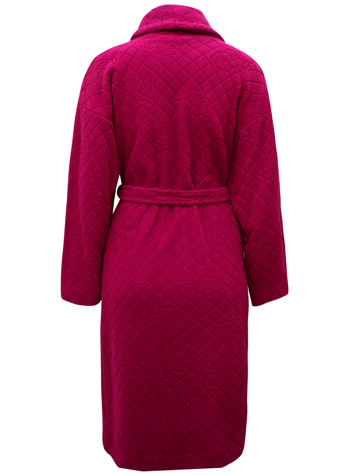 marks-and-spencer-m-5-burgundy-jacquard-textured-fleece-wrap