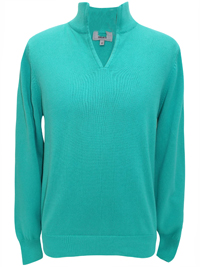 M&5 Mens SEA-GREEN Pure Cotton V-Neck Jumper - Size Medium to XLarge M&5 Mens SEA-GREEN Pure Cotton V-Neck Jumper - Size Medium to XLarge