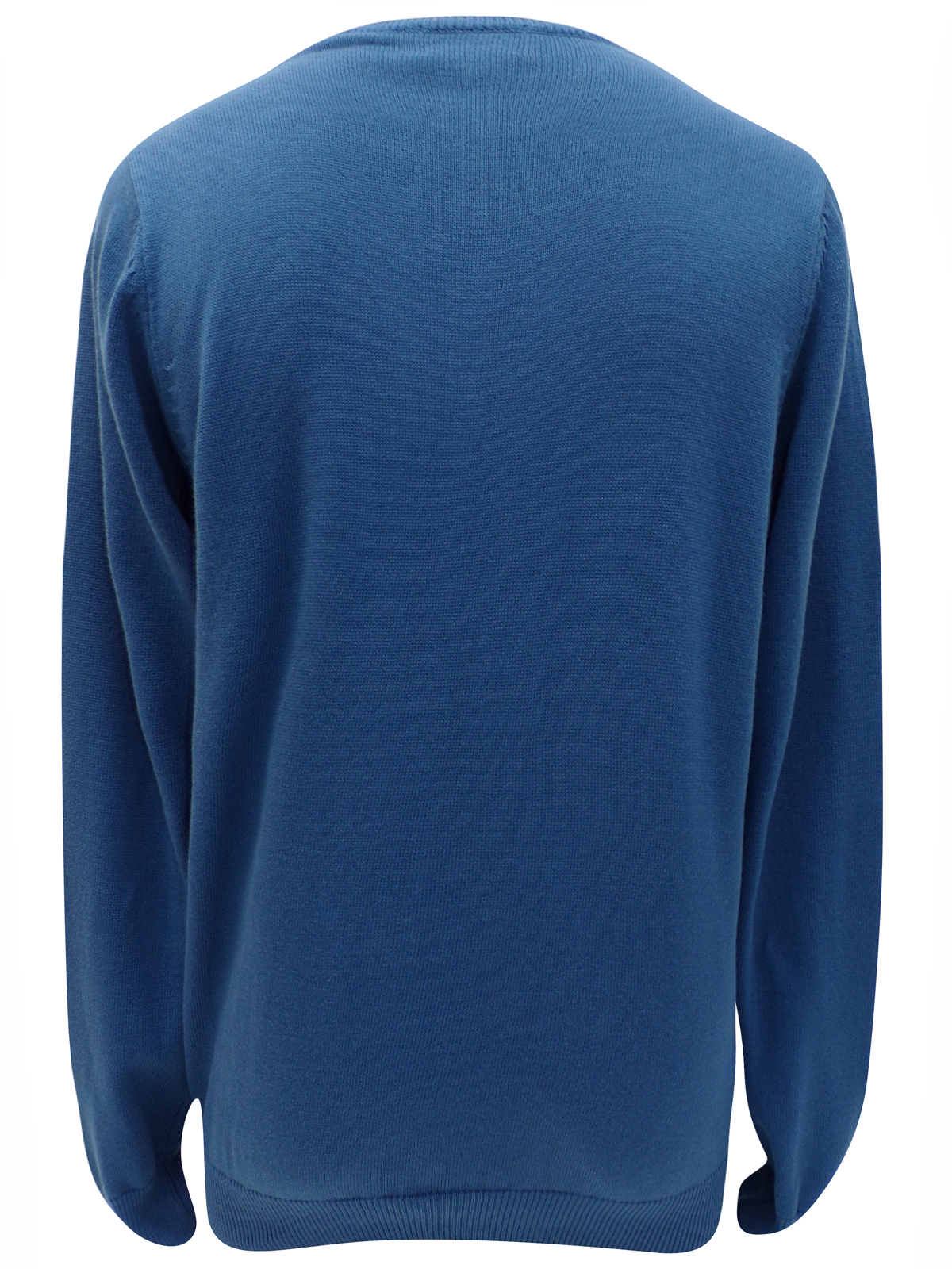 Marks and Spencer - - M&5 PETROL Pure Cotton Long Sleeve Jumper - Size ...