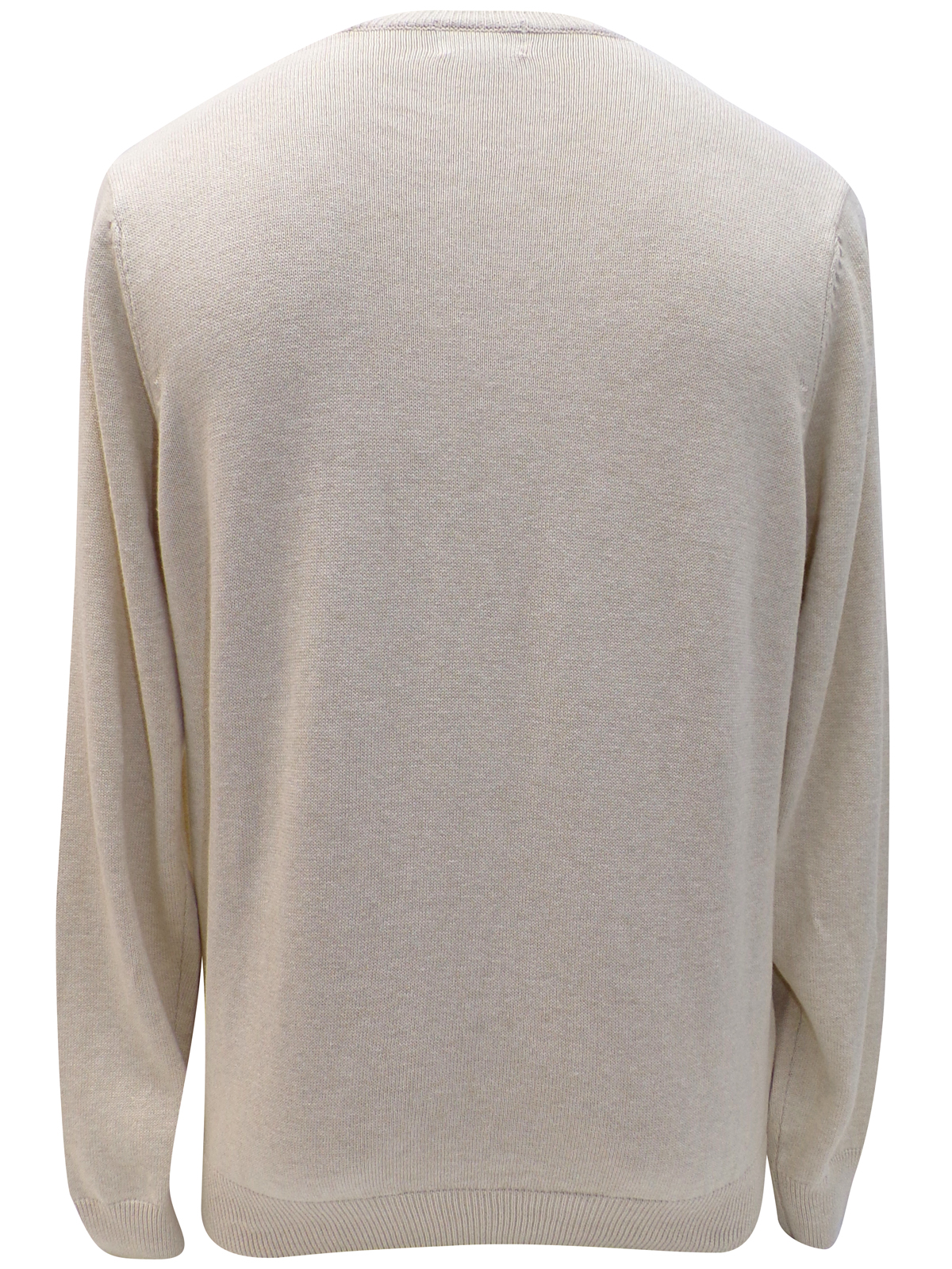 Marks and Spencer - - M&5 SAND Pure Cotton Long Sleeve Jumper - Size ...