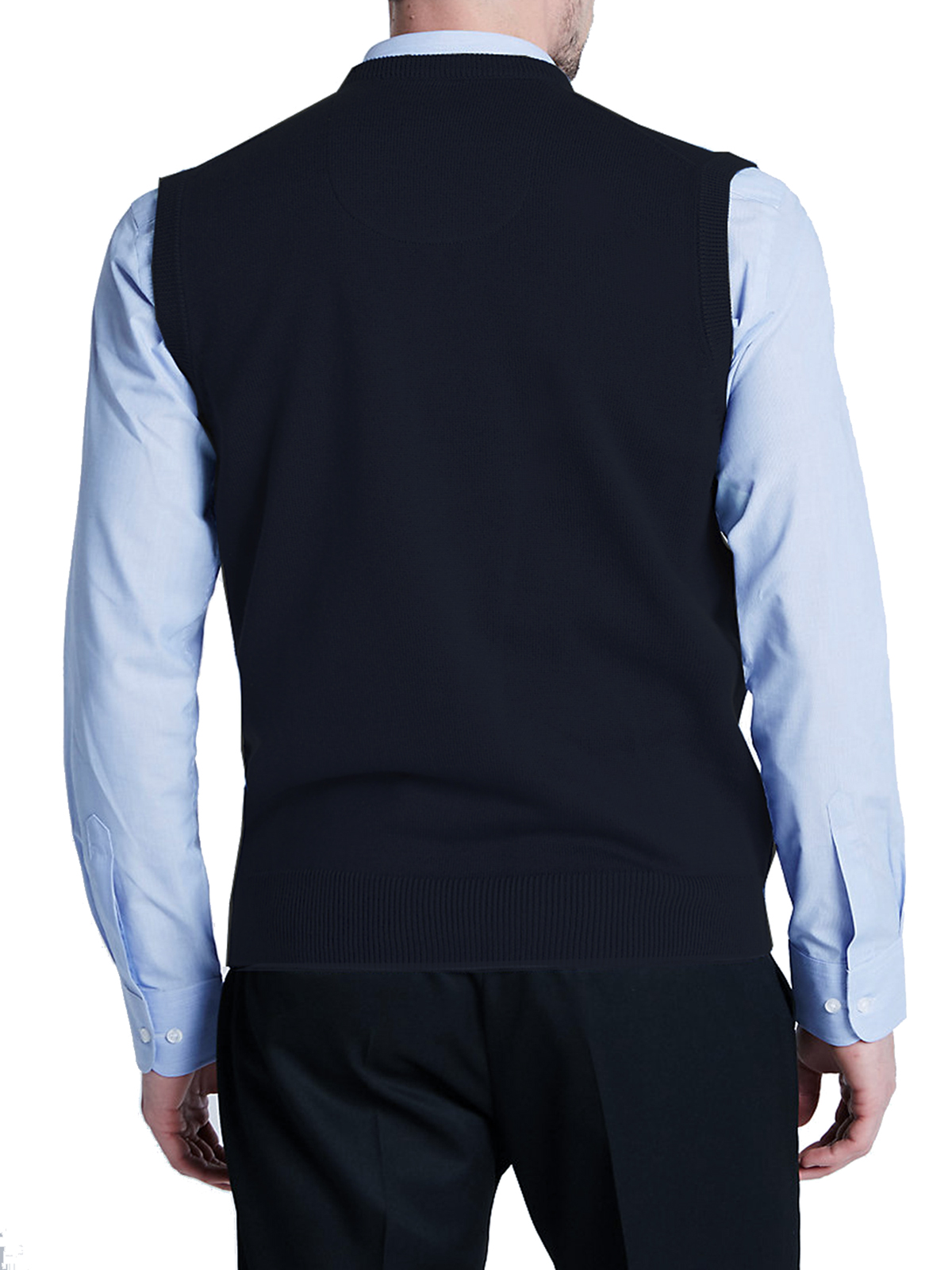 men's sleeveless jumper marks and spencer