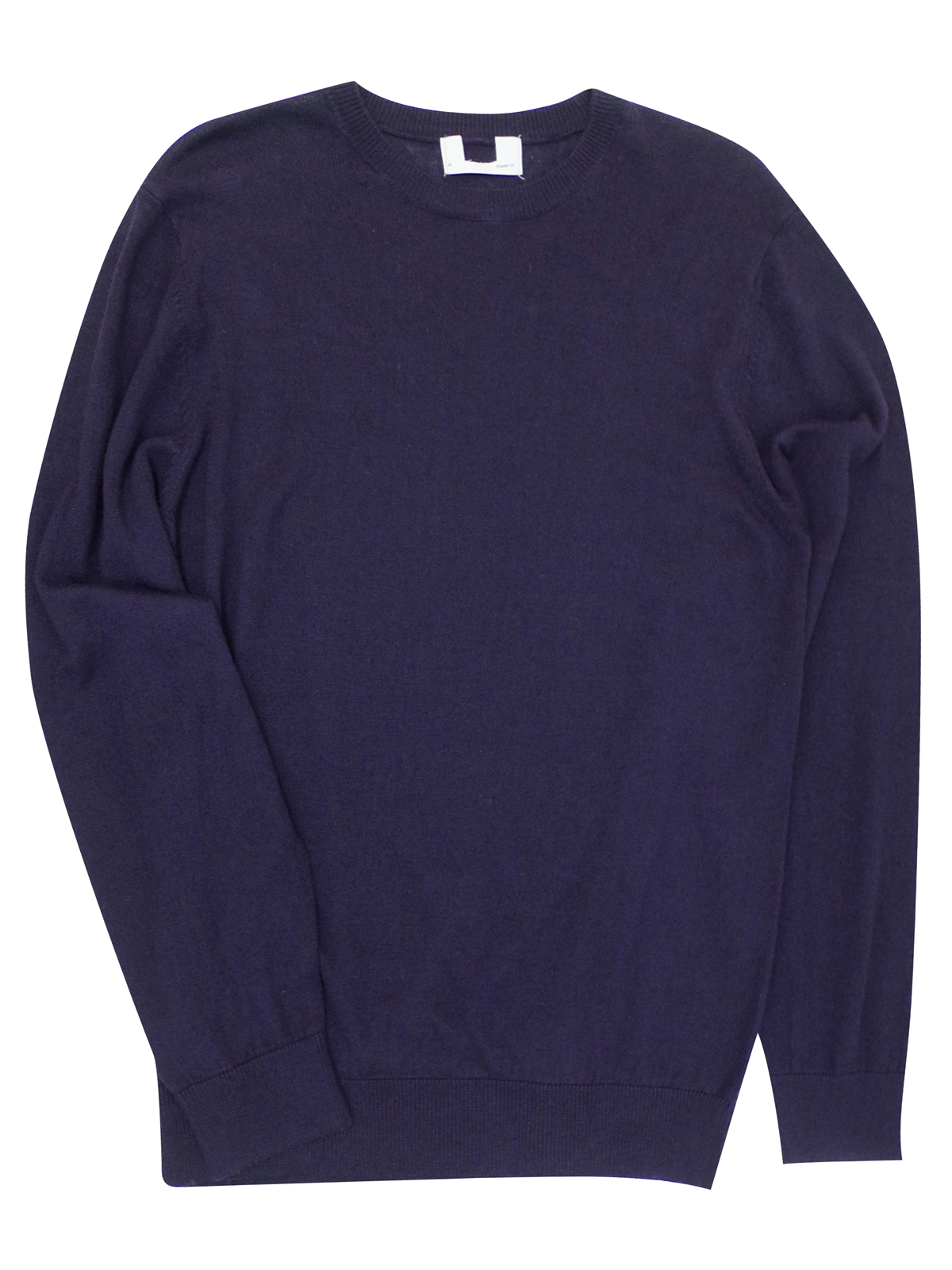 Marks and Spencer - - M&5 NAVY Crew Neck Jumper - Size Medium to Large