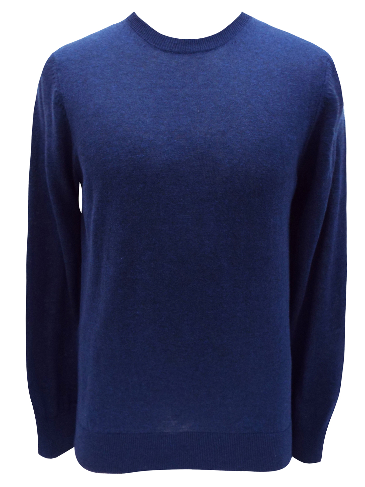 Marks and Spencer - - M&5 BLUE Cotton Blend Jumper - Size Medium to XLarge