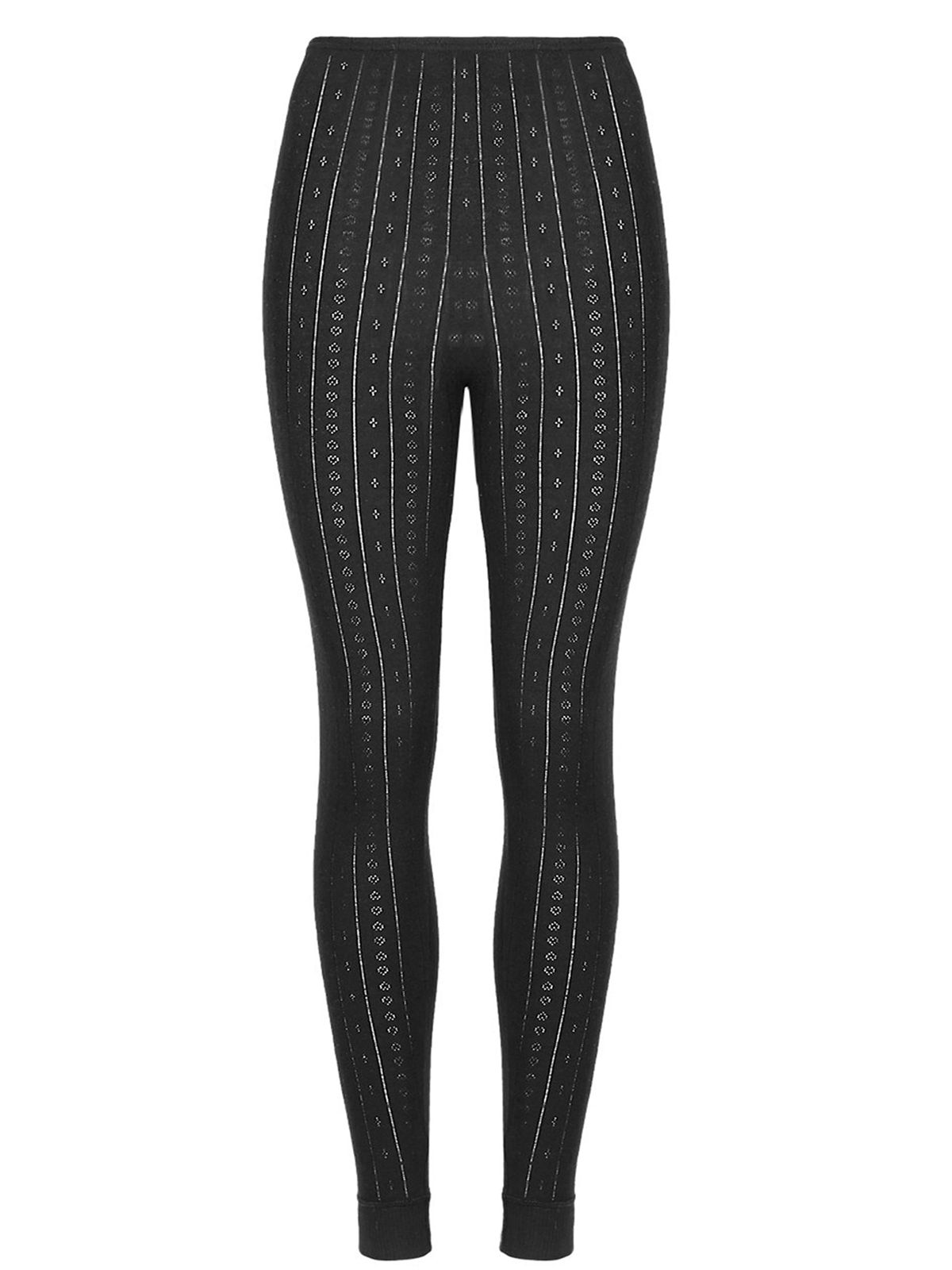 Marks and Spencer - - M&5 BLACK Thermal Ankle Length Leggings - Size 12 ...