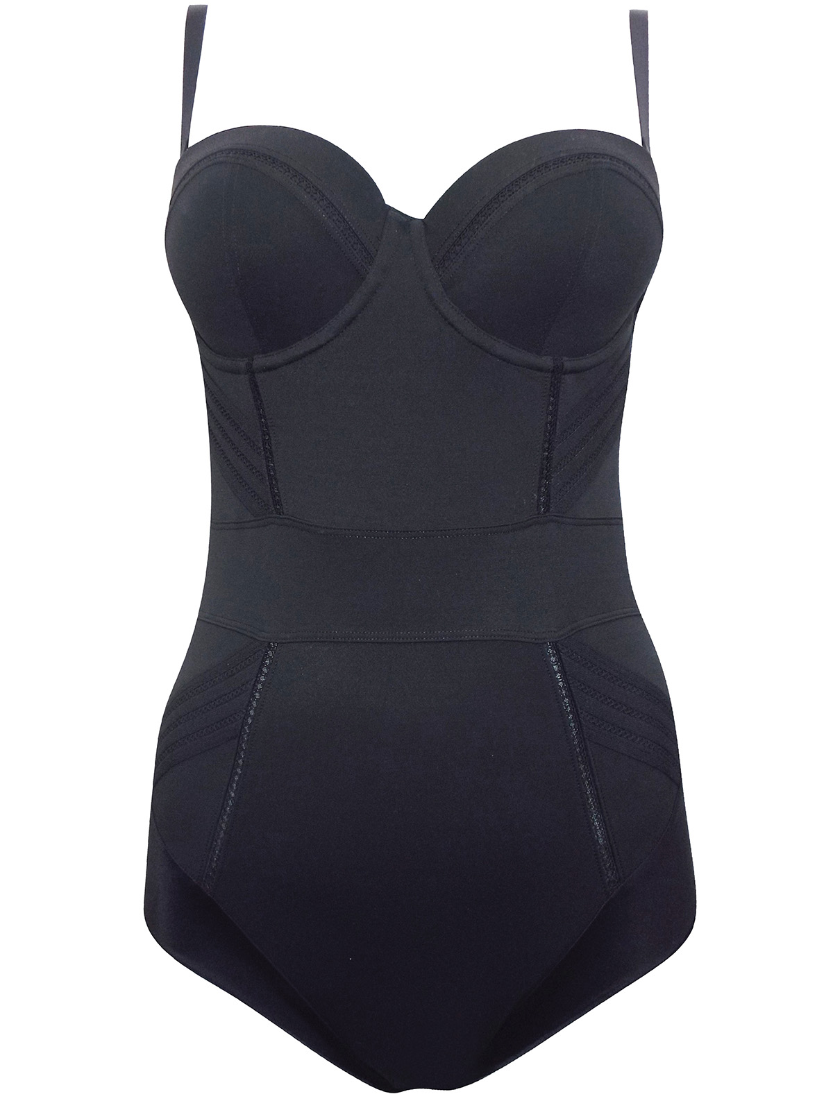 Marks and Spencer M&5 BLACK Firm Control Waist Effect Shaping Body